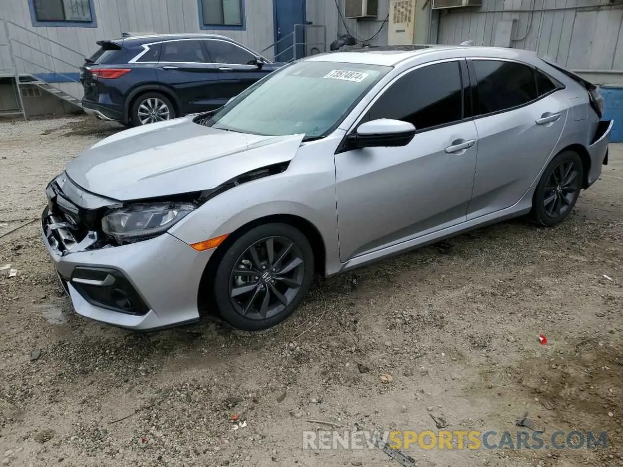 1 fotografías del automóvil dañado SHHFK7H69MU424708 HONDA CIVIC 2021