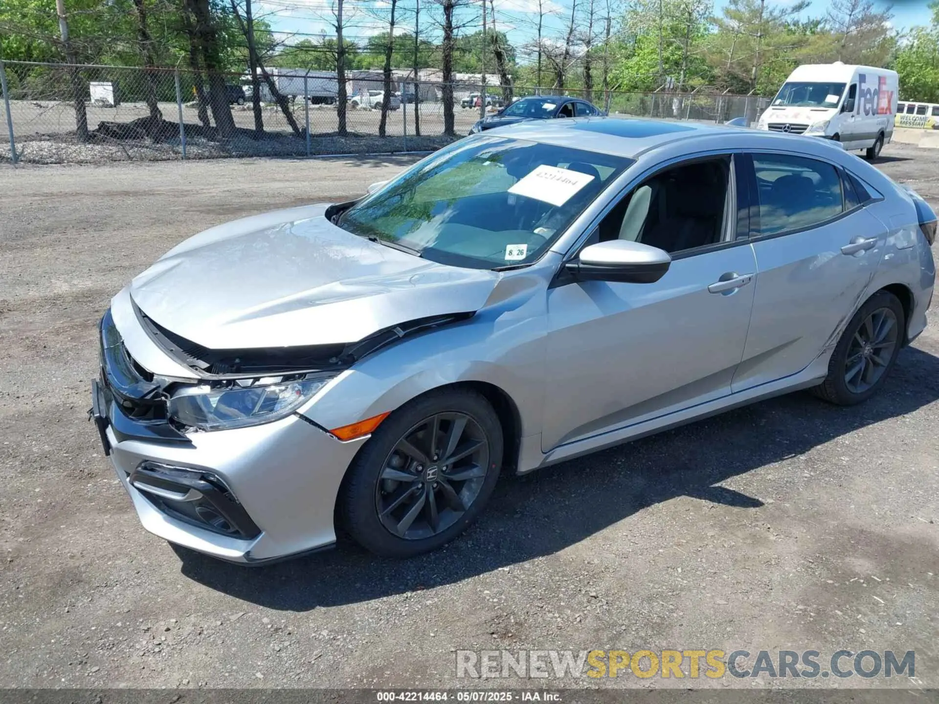 2 fotografías del automóvil dañado SHHFK7H69MU425602 HONDA CIVIC 2021