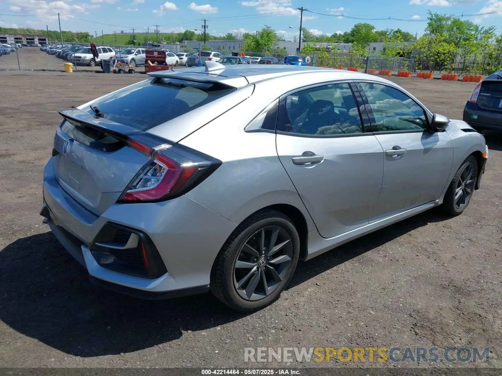 4 fotografías del automóvil dañado SHHFK7H69MU425602 HONDA CIVIC 2021