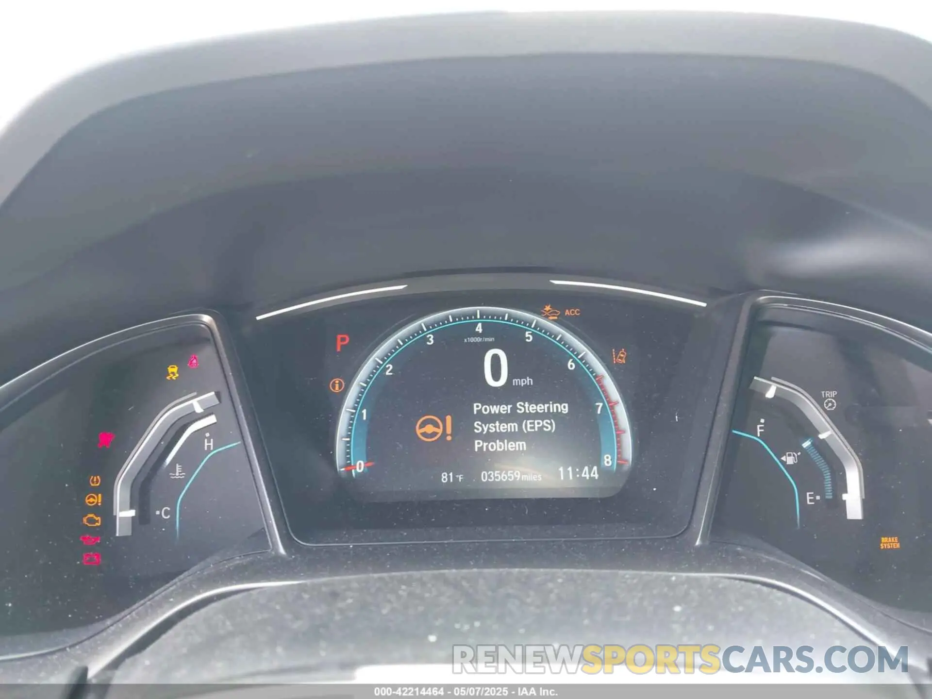 7 fotografías del automóvil dañado SHHFK7H69MU425602 HONDA CIVIC 2021