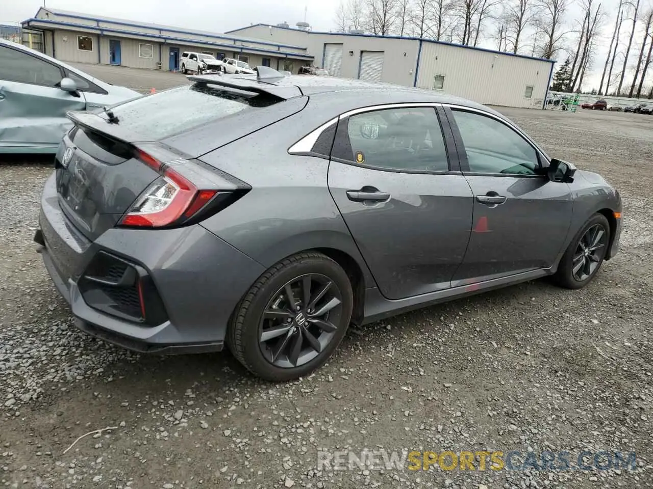 3 fotografías del automóvil dañado SHHFK7H6XMU423647 HONDA CIVIC 2021
