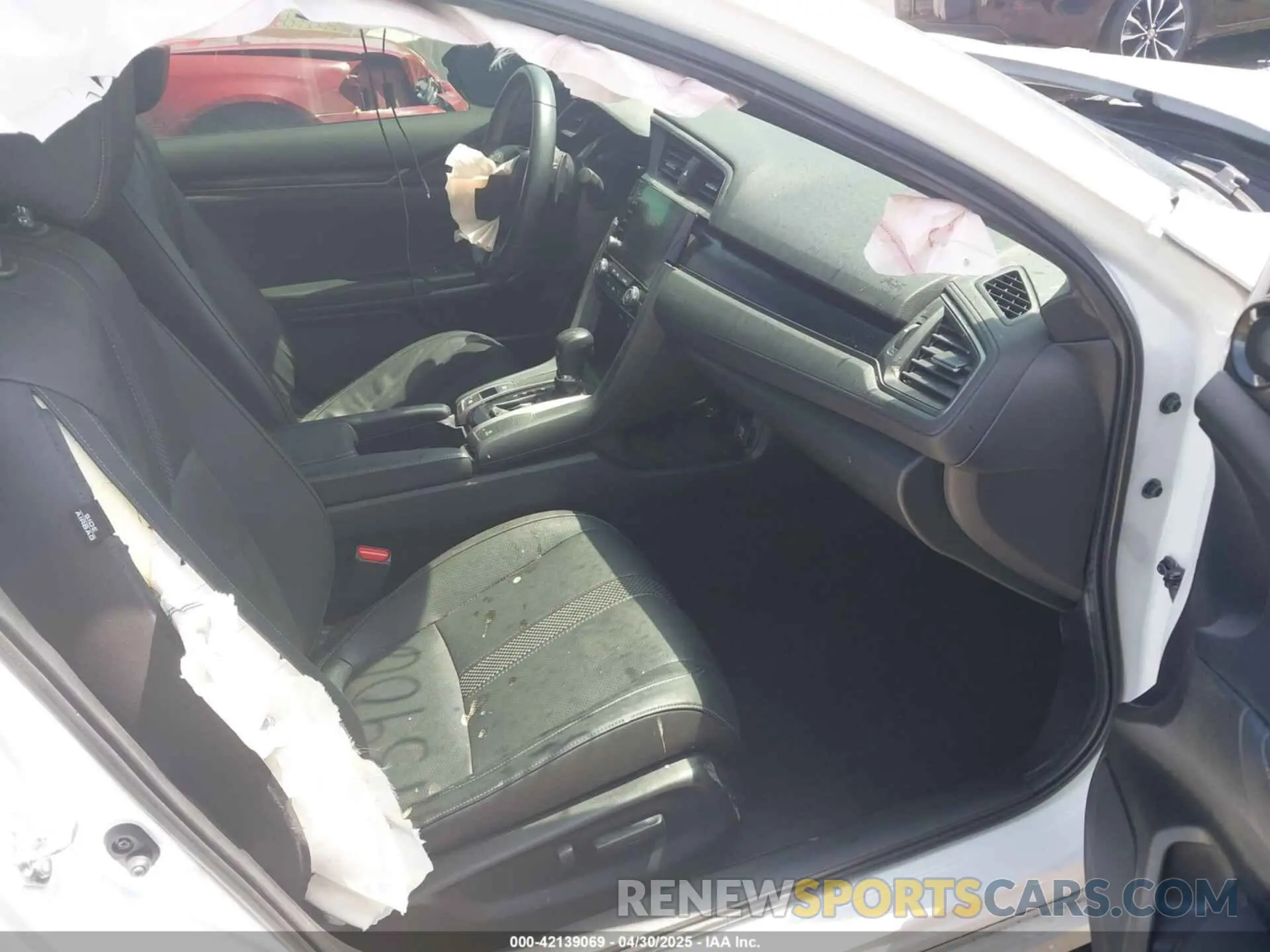 5 fotografías del automóvil dañado SHHFK7H91MU215117 HONDA CIVIC 2021