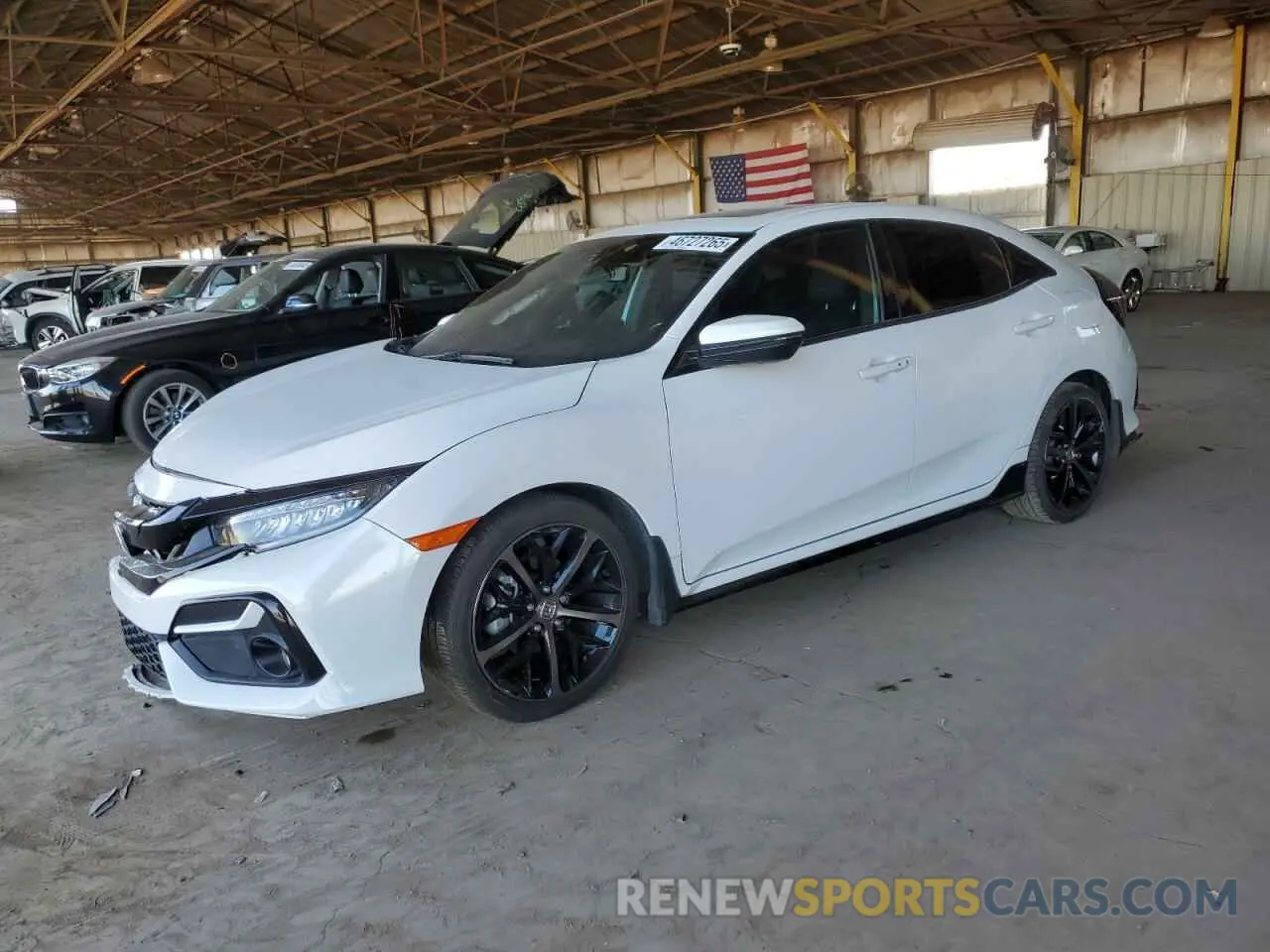 1 fotografías del automóvil dañado SHHFK7H92MU212338 HONDA CIVIC 2021