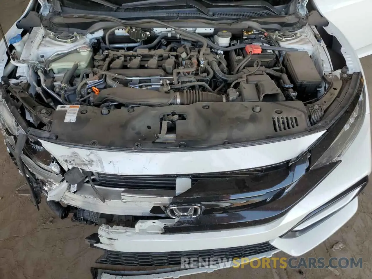 11 fotografías del automóvil dañado SHHFK7H92MU212338 HONDA CIVIC 2021
