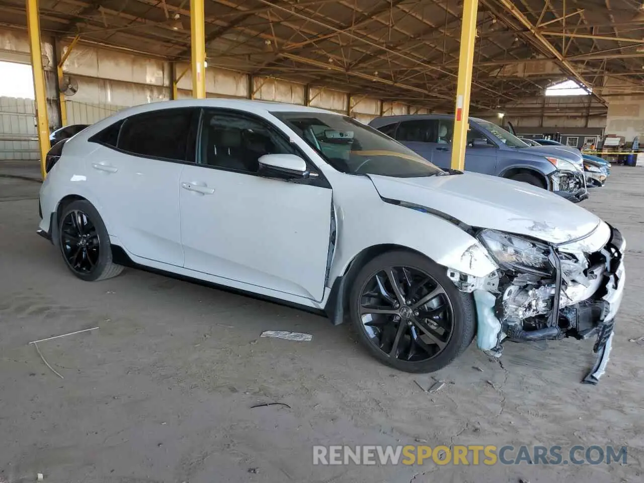 4 fotografías del automóvil dañado SHHFK7H92MU212338 HONDA CIVIC 2021