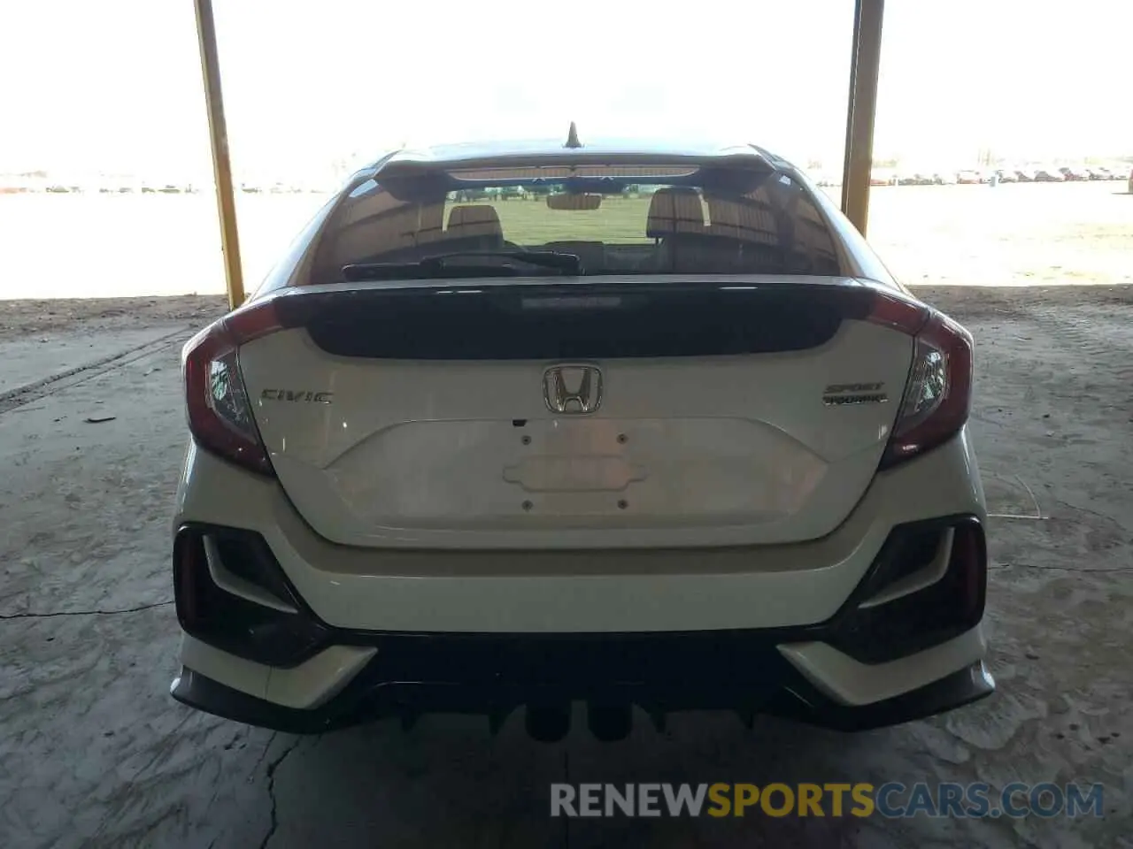 6 fotografías del automóvil dañado SHHFK7H92MU212338 HONDA CIVIC 2021
