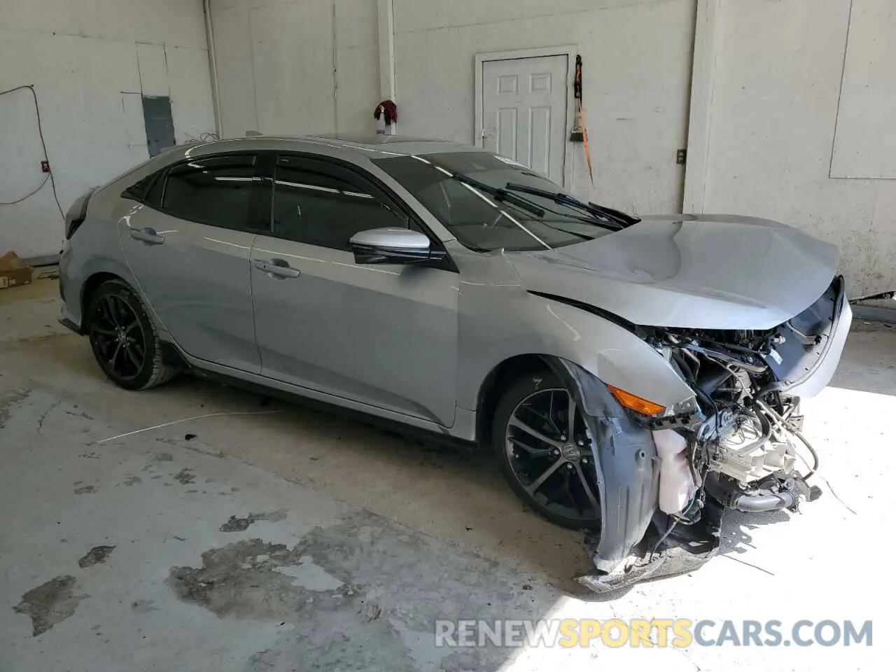 4 fotografías del automóvil dañado SHHFK7H92MU217765 HONDA CIVIC 2021