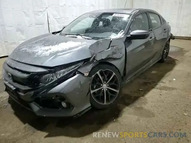 11 fotografías del automóvil dañado SHHFK7H92MU417786 HONDA CIVIC 2021