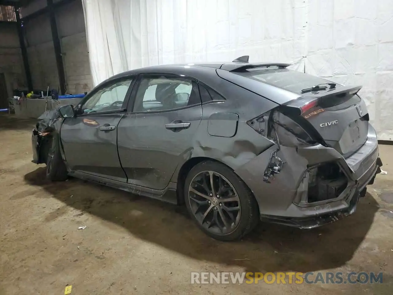 2 fotografías del automóvil dañado SHHFK7H92MU417786 HONDA CIVIC 2021