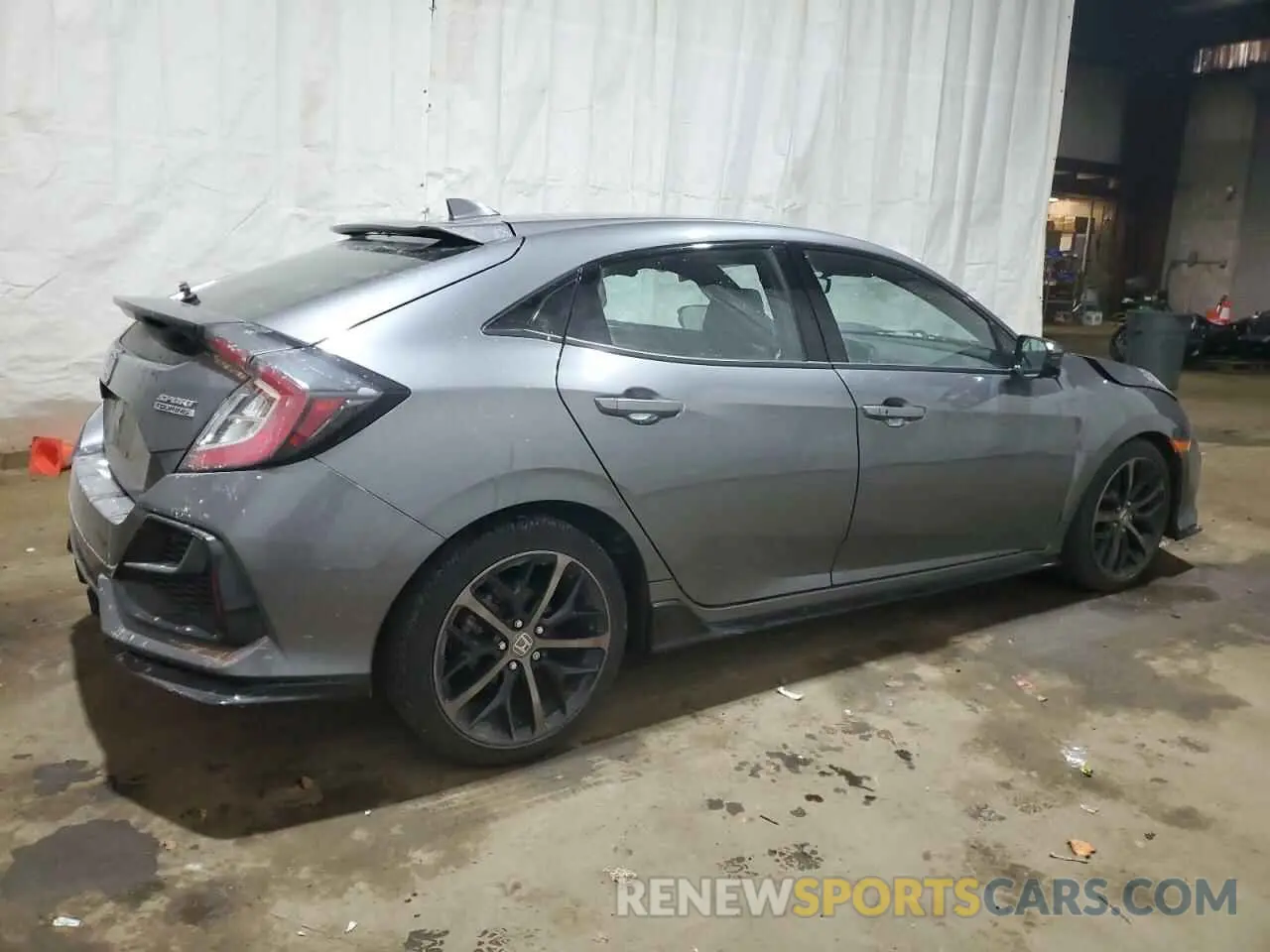 3 fotografías del automóvil dañado SHHFK7H92MU417786 HONDA CIVIC 2021