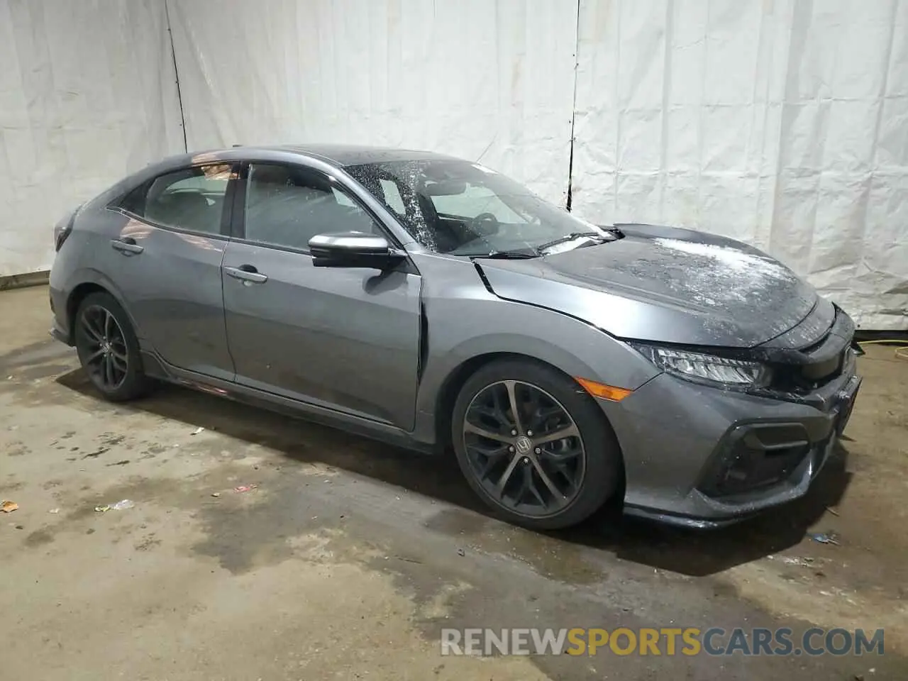 4 fotografías del automóvil dañado SHHFK7H92MU417786 HONDA CIVIC 2021