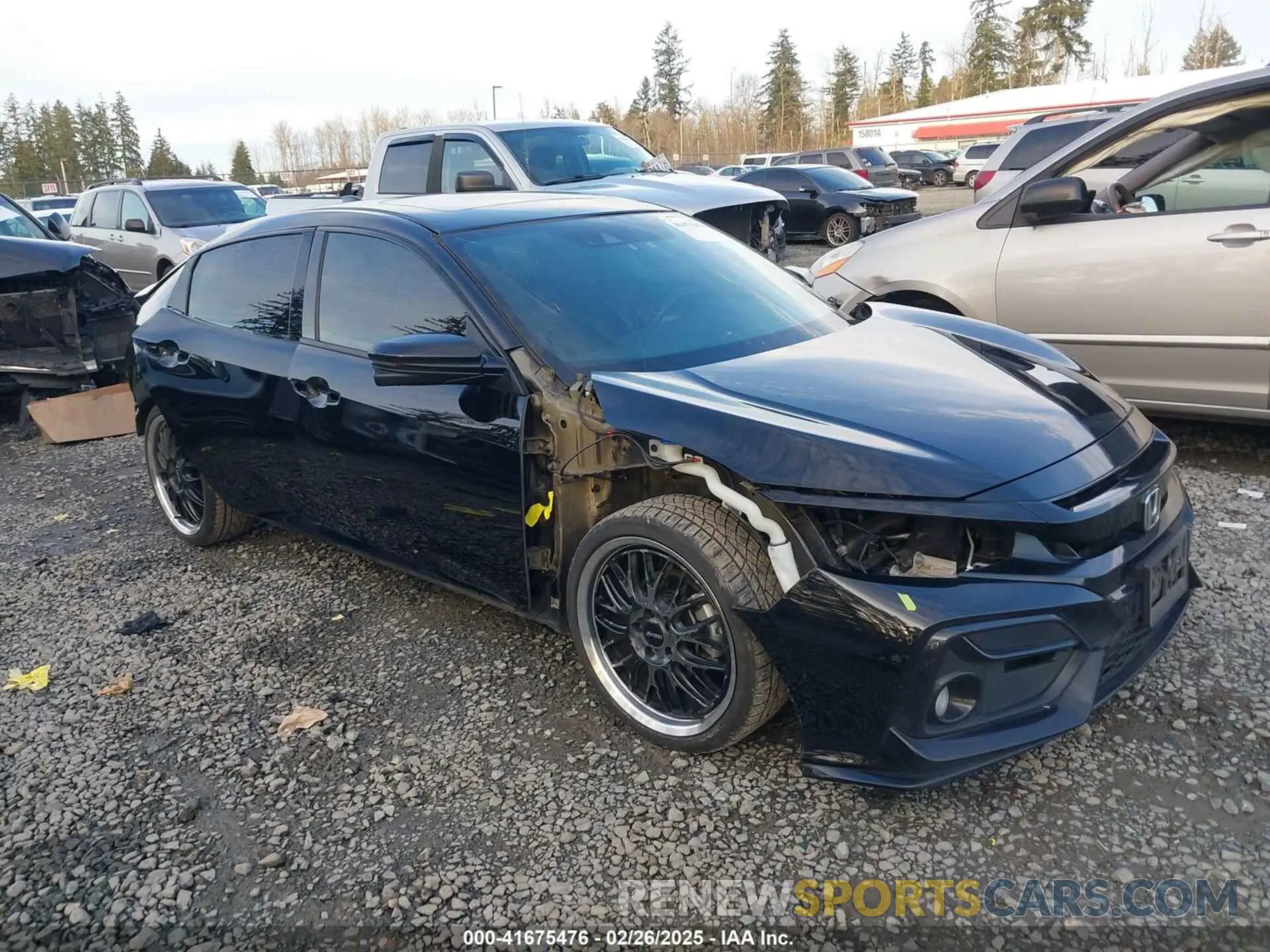 1 fotografías del automóvil dañado SHHFK7H93MU402343 HONDA CIVIC 2021