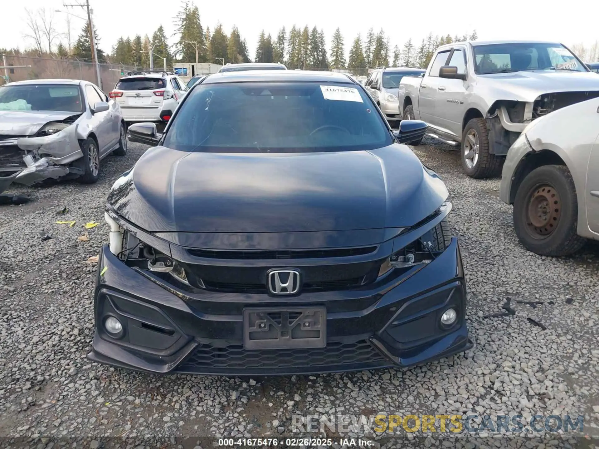 13 fotografías del automóvil dañado SHHFK7H93MU402343 HONDA CIVIC 2021