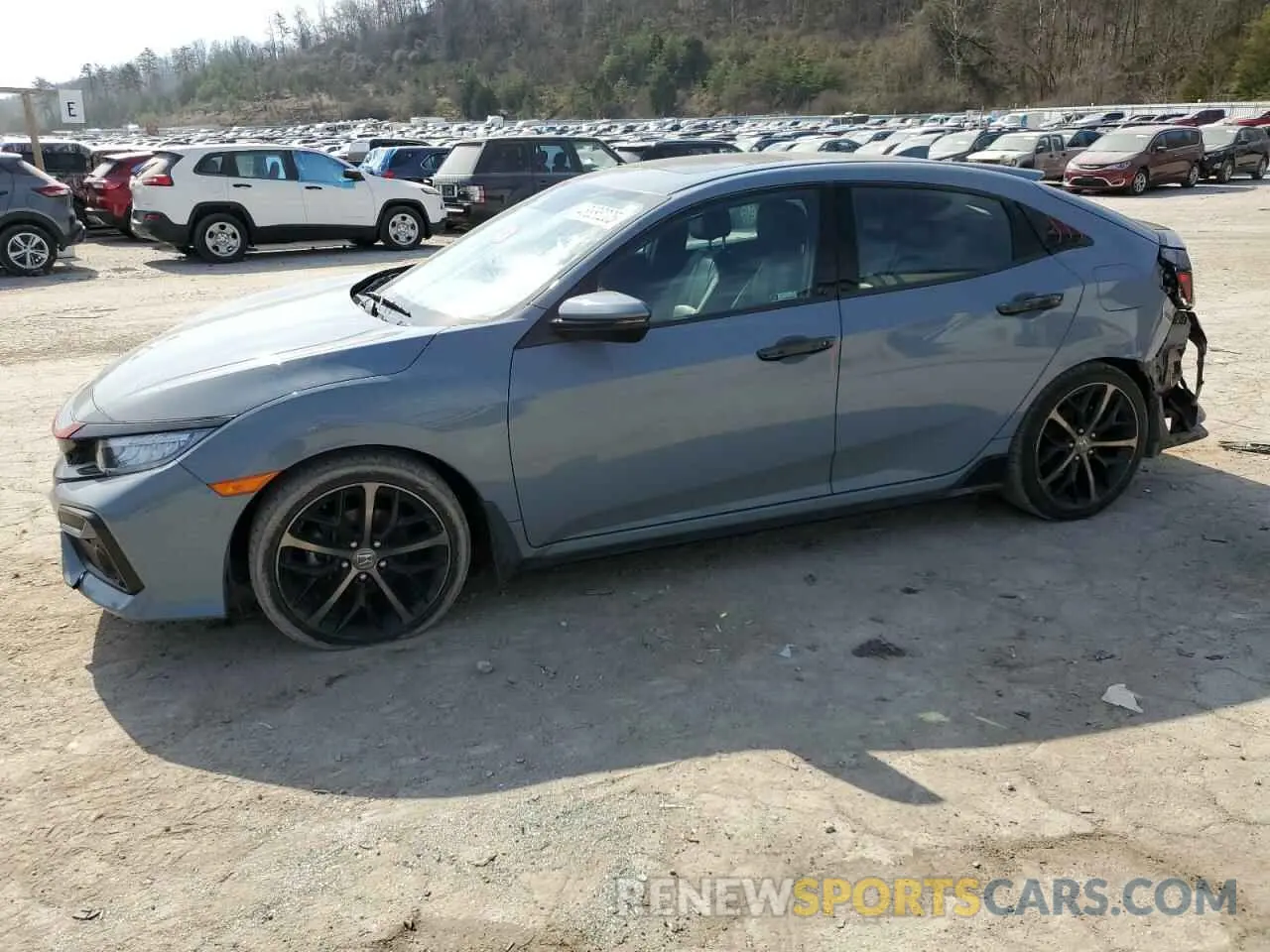 1 fotografías del automóvil dañado SHHFK7H95MU209207 HONDA CIVIC 2021