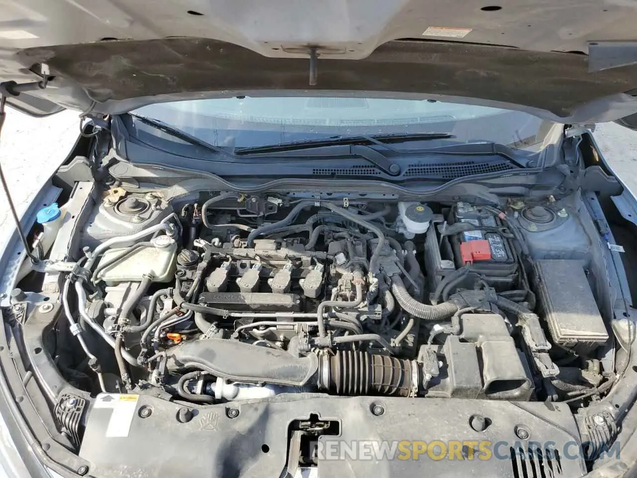 12 fotografías del automóvil dañado SHHFK7H95MU209207 HONDA CIVIC 2021