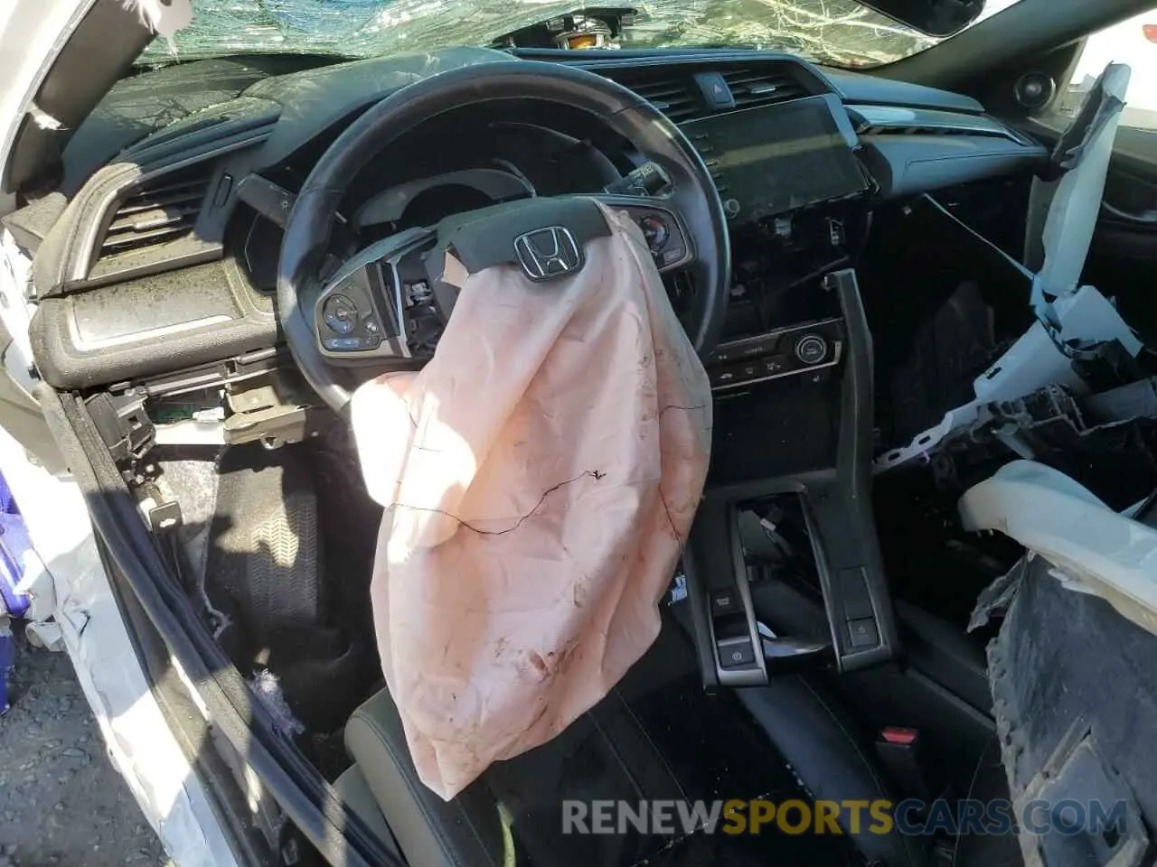 8 fotografías del automóvil dañado SHHFK7H97MU210567 HONDA CIVIC 2021