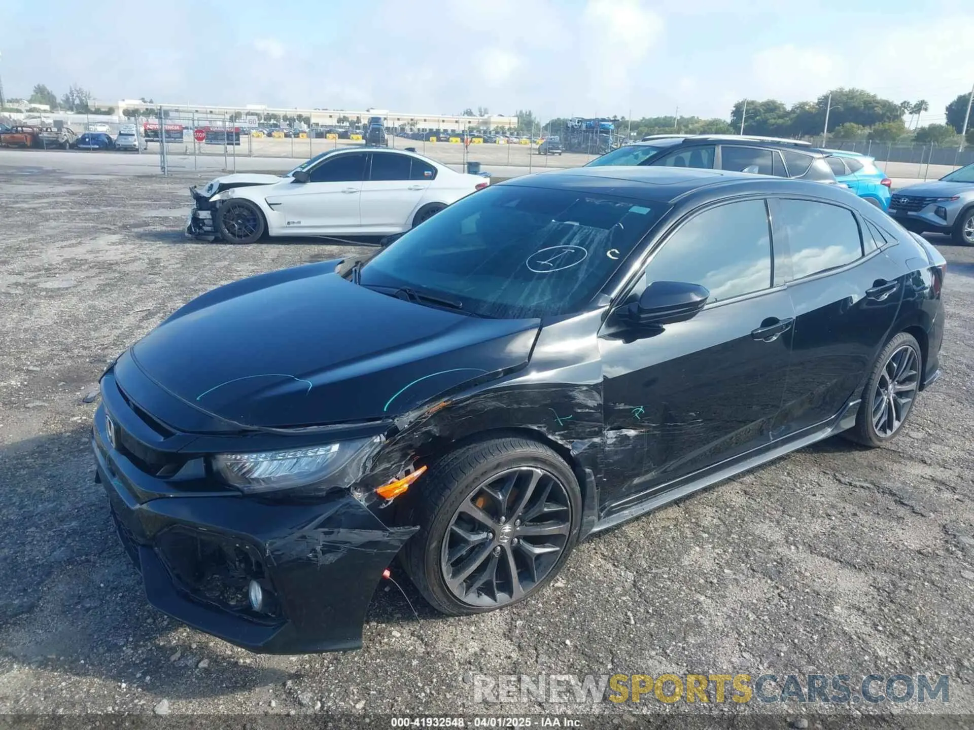 2 fotografías del automóvil dañado SHHFK7H97MU225358 HONDA CIVIC 2021