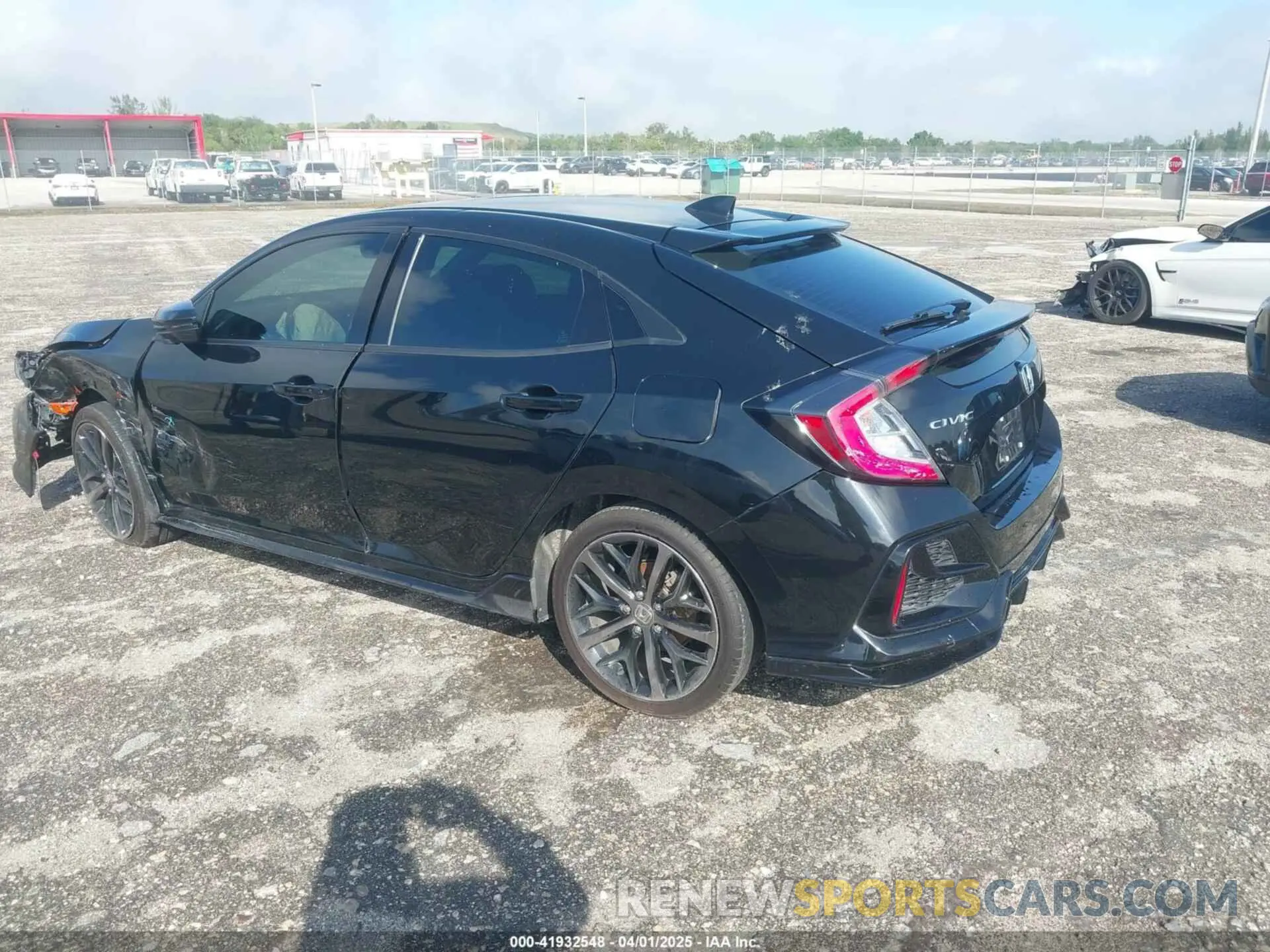 3 fotografías del automóvil dañado SHHFK7H97MU225358 HONDA CIVIC 2021