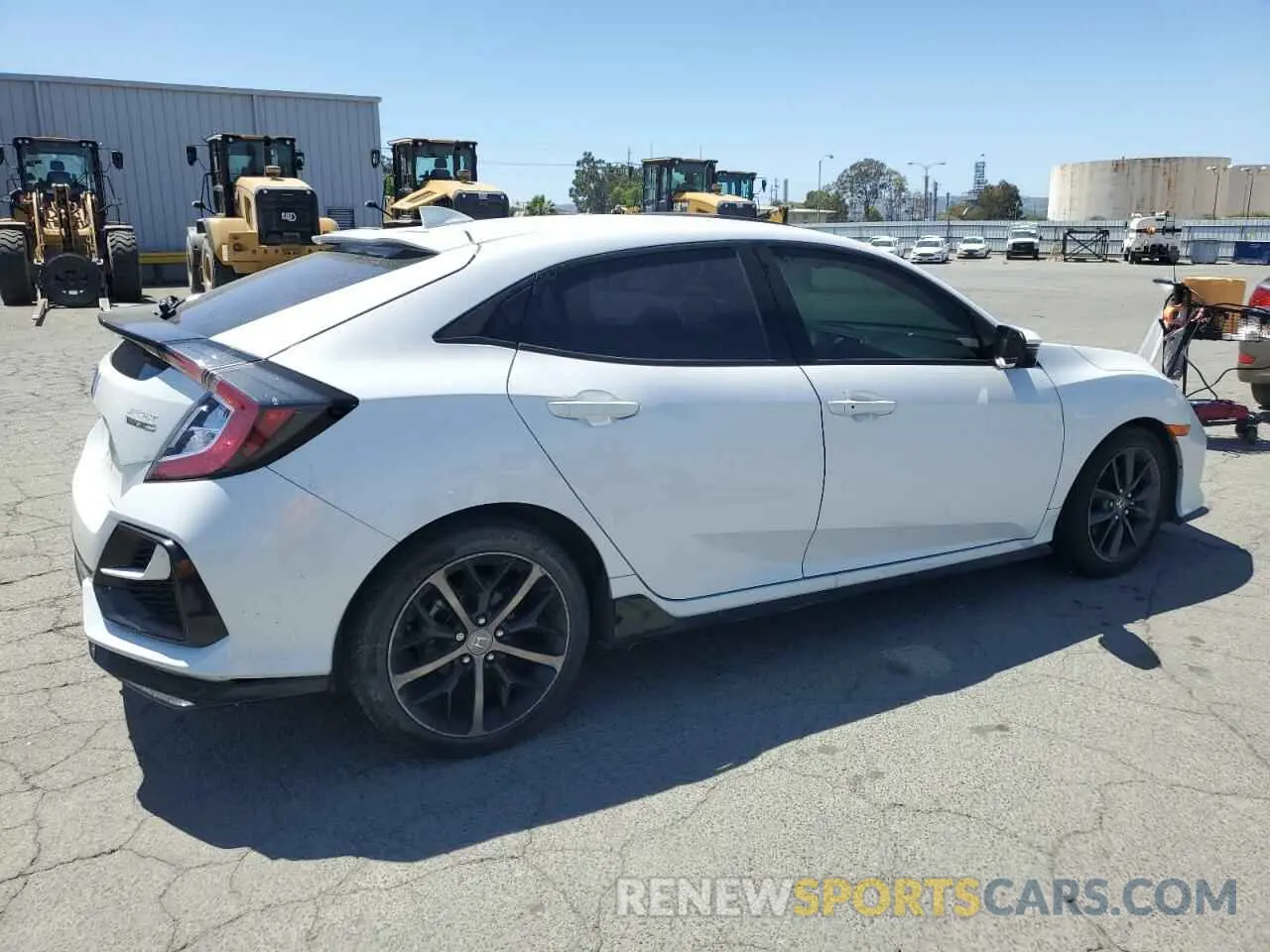3 fotografías del automóvil dañado SHHFK7H97MU413166 HONDA CIVIC 2021