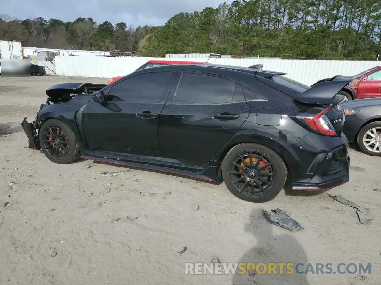 2 fotografías del automóvil dañado SHHFK8G72MU202477 HONDA CIVIC 2021