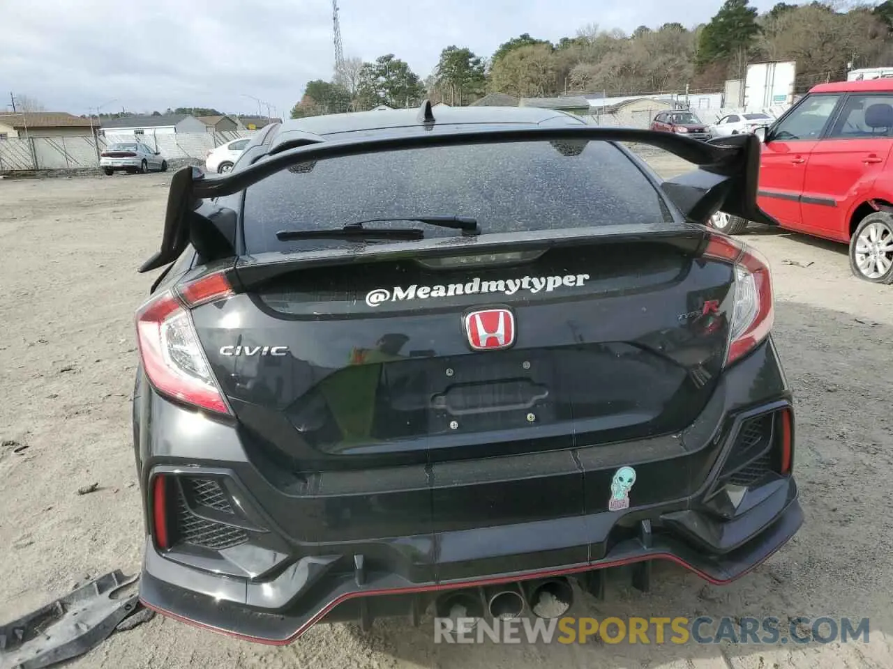 6 fotografías del automóvil dañado SHHFK8G72MU202477 HONDA CIVIC 2021