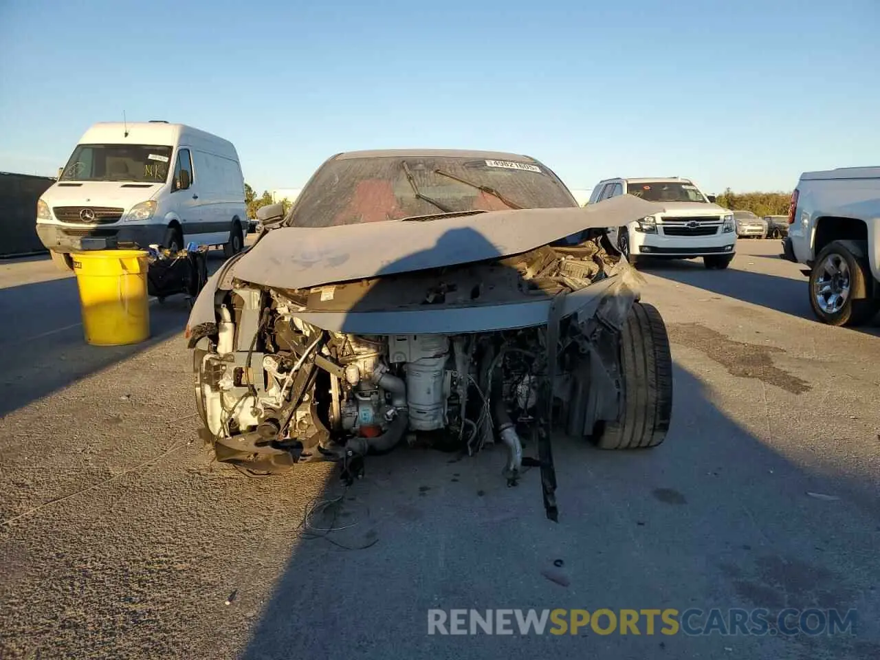 5 fotografías del automóvil dañado SHHFK8G72MU203662 HONDA CIVIC 2021