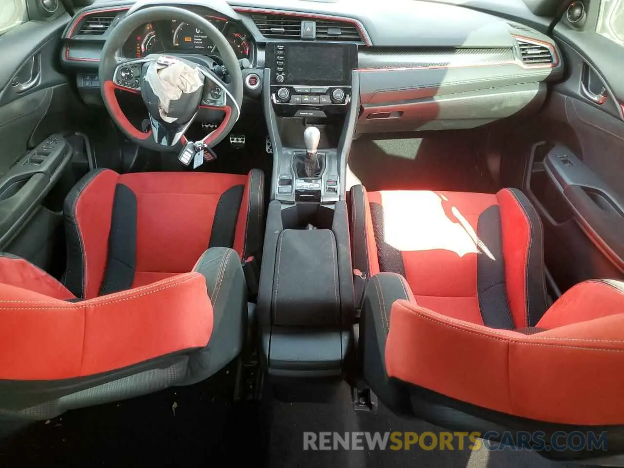 8 fotografías del automóvil dañado SHHFK8G72MU203662 HONDA CIVIC 2021