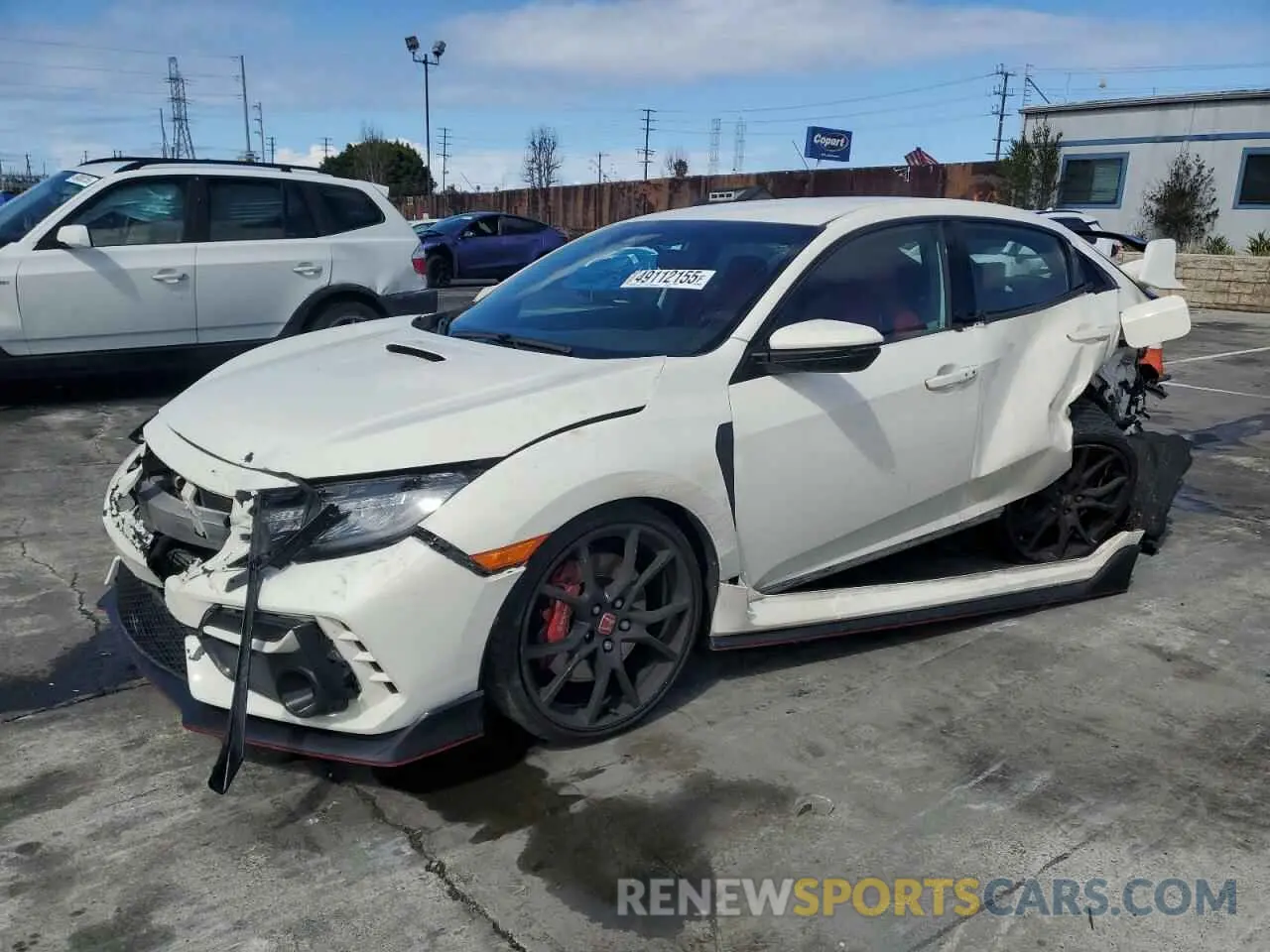1 fotografías del automóvil dañado SHHFK8G73MU203007 HONDA CIVIC 2021