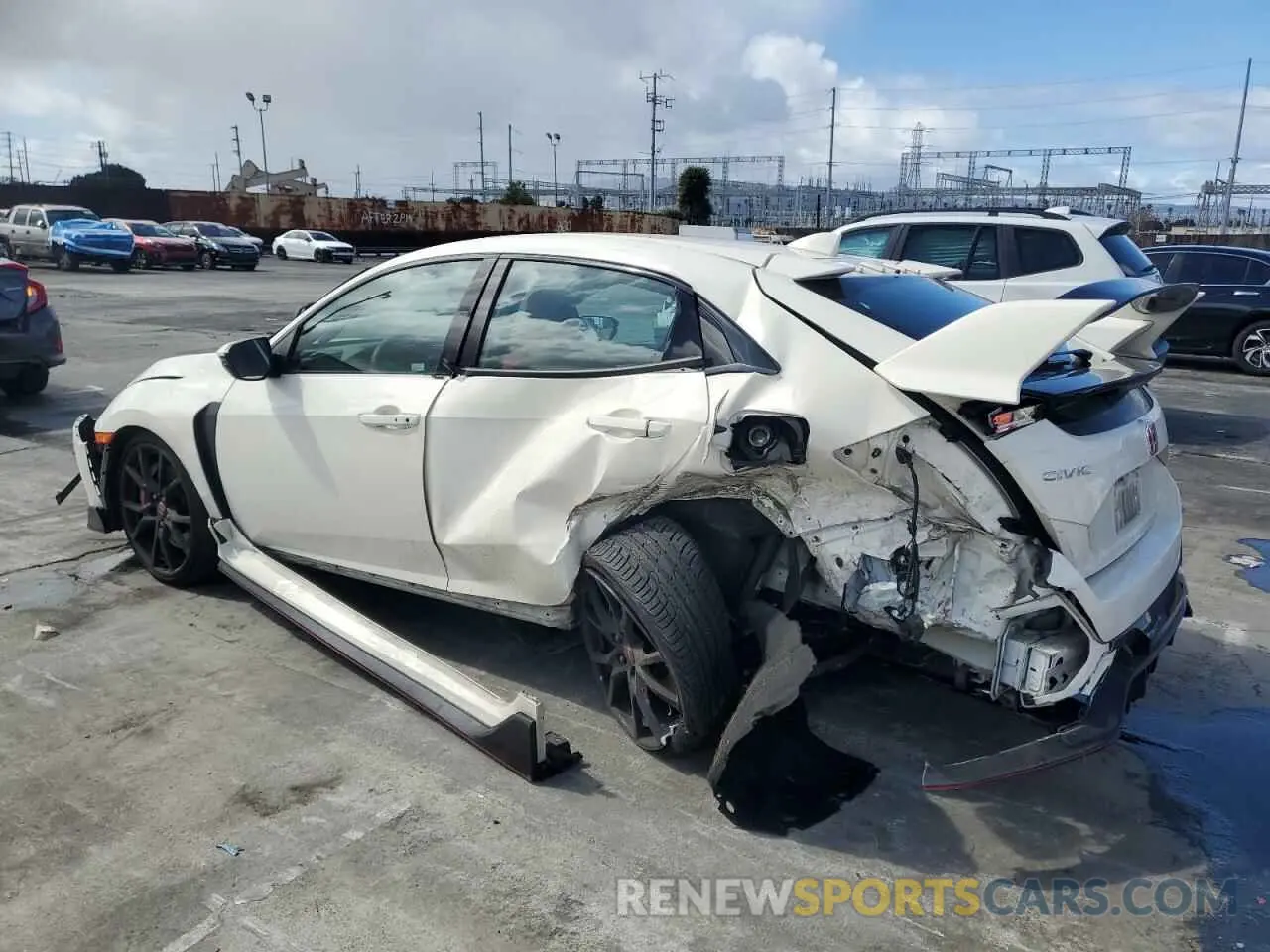 2 fotografías del automóvil dañado SHHFK8G73MU203007 HONDA CIVIC 2021