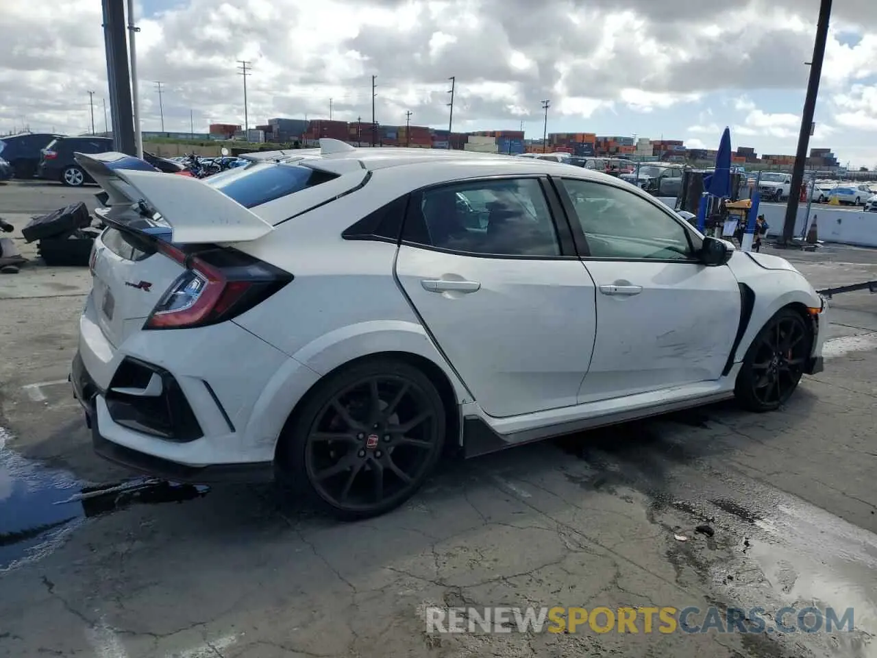 3 fotografías del automóvil dañado SHHFK8G73MU203007 HONDA CIVIC 2021