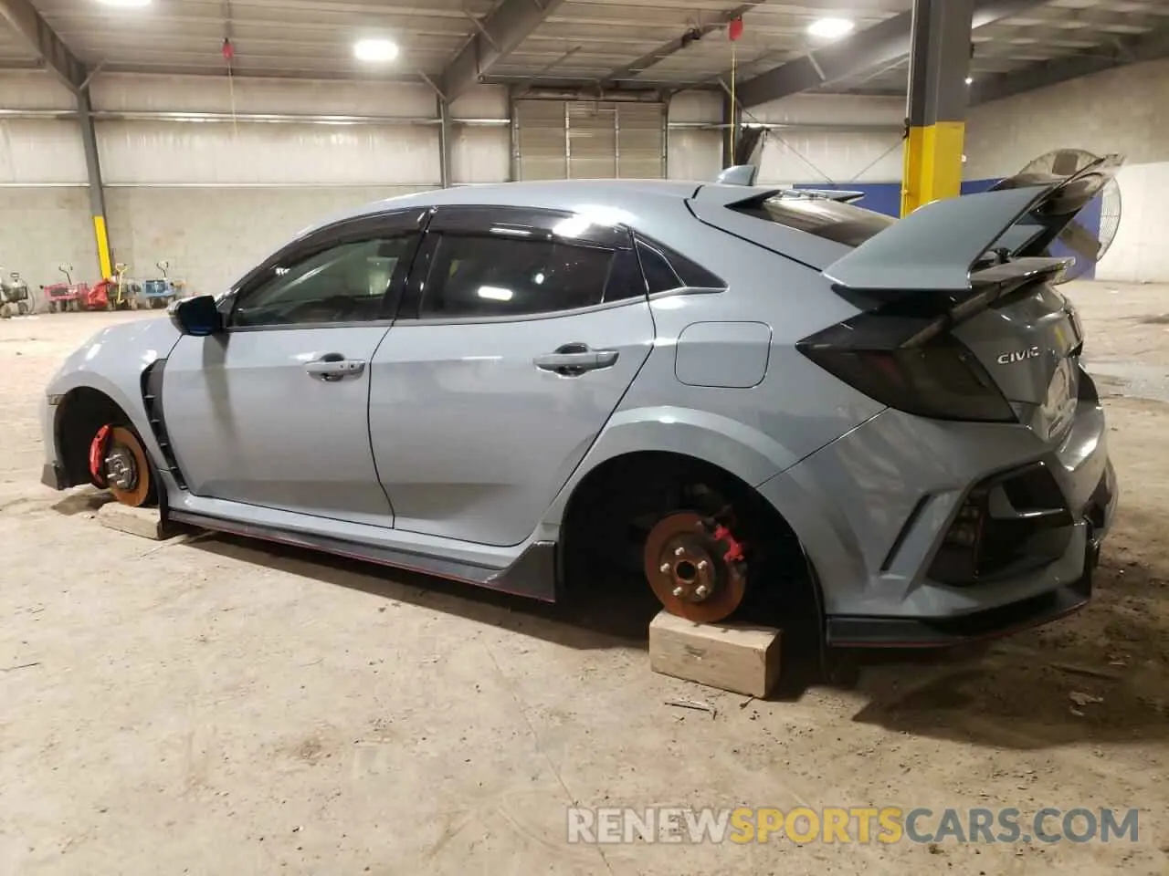 2 fotografías del automóvil dañado SHHFK8G74MU204232 HONDA CIVIC 2021