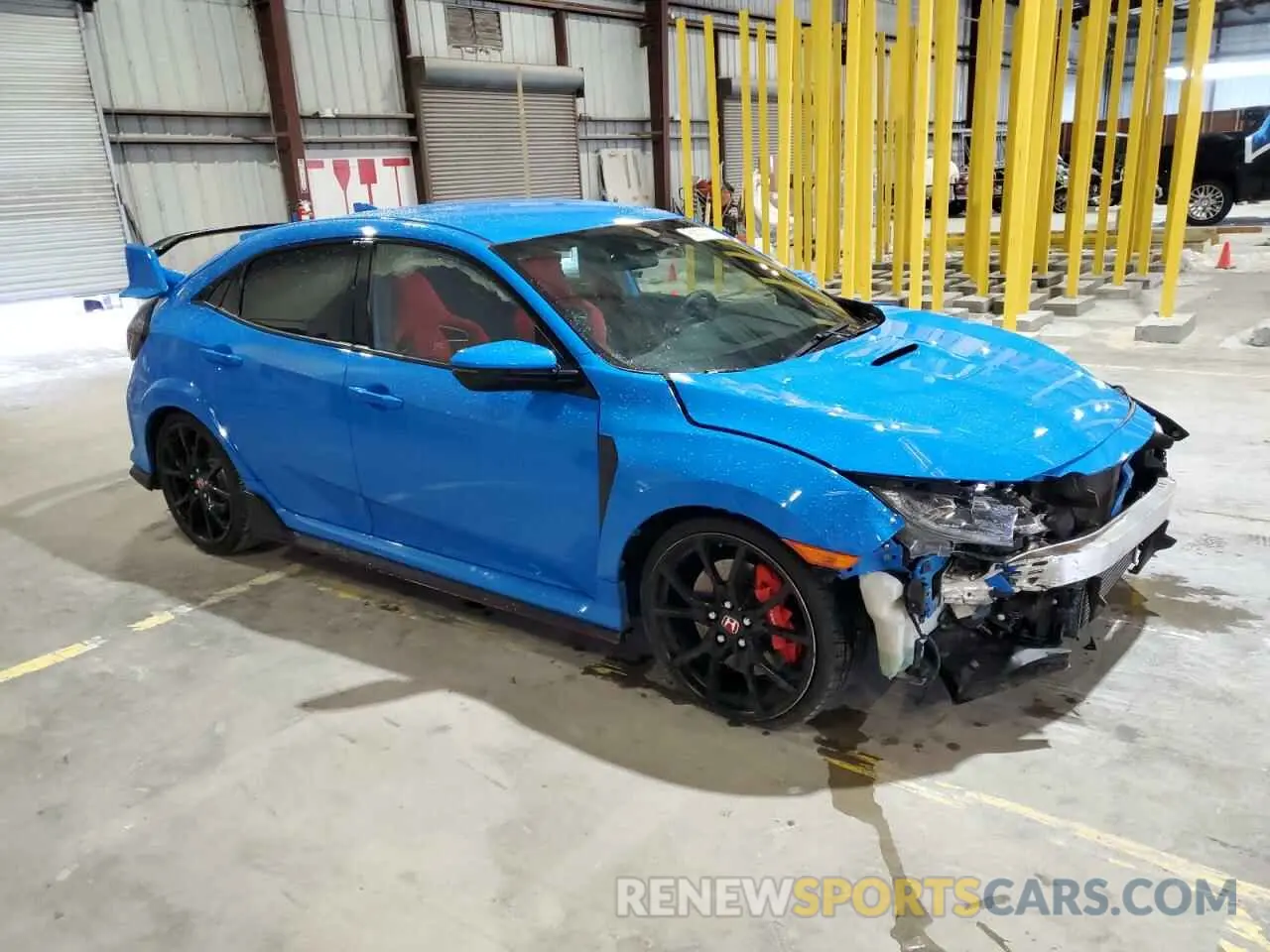 4 fotografías del automóvil dañado SHHFK8G75MU201498 HONDA CIVIC 2021