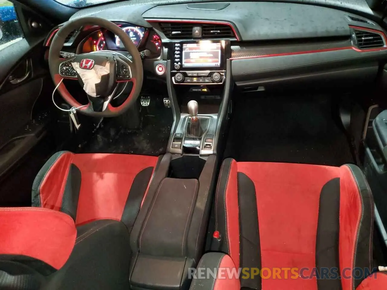 8 fotografías del automóvil dañado SHHFK8G75MU201498 HONDA CIVIC 2021