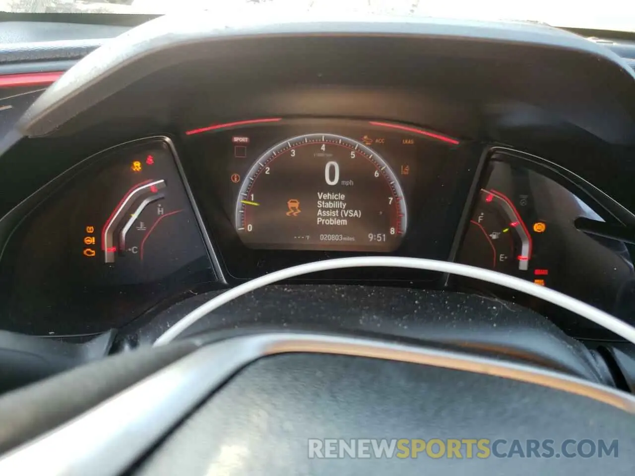 9 fotografías del automóvil dañado SHHFK8G78MU200426 HONDA CIVIC 2021