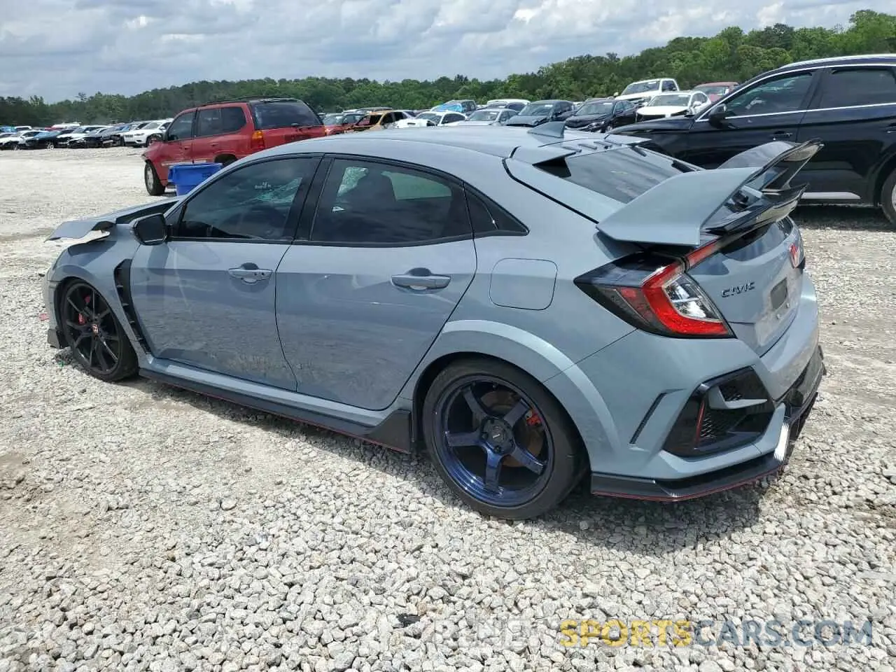 2 fotografías del automóvil dañado SHHFK8G78MU205870 HONDA CIVIC 2021