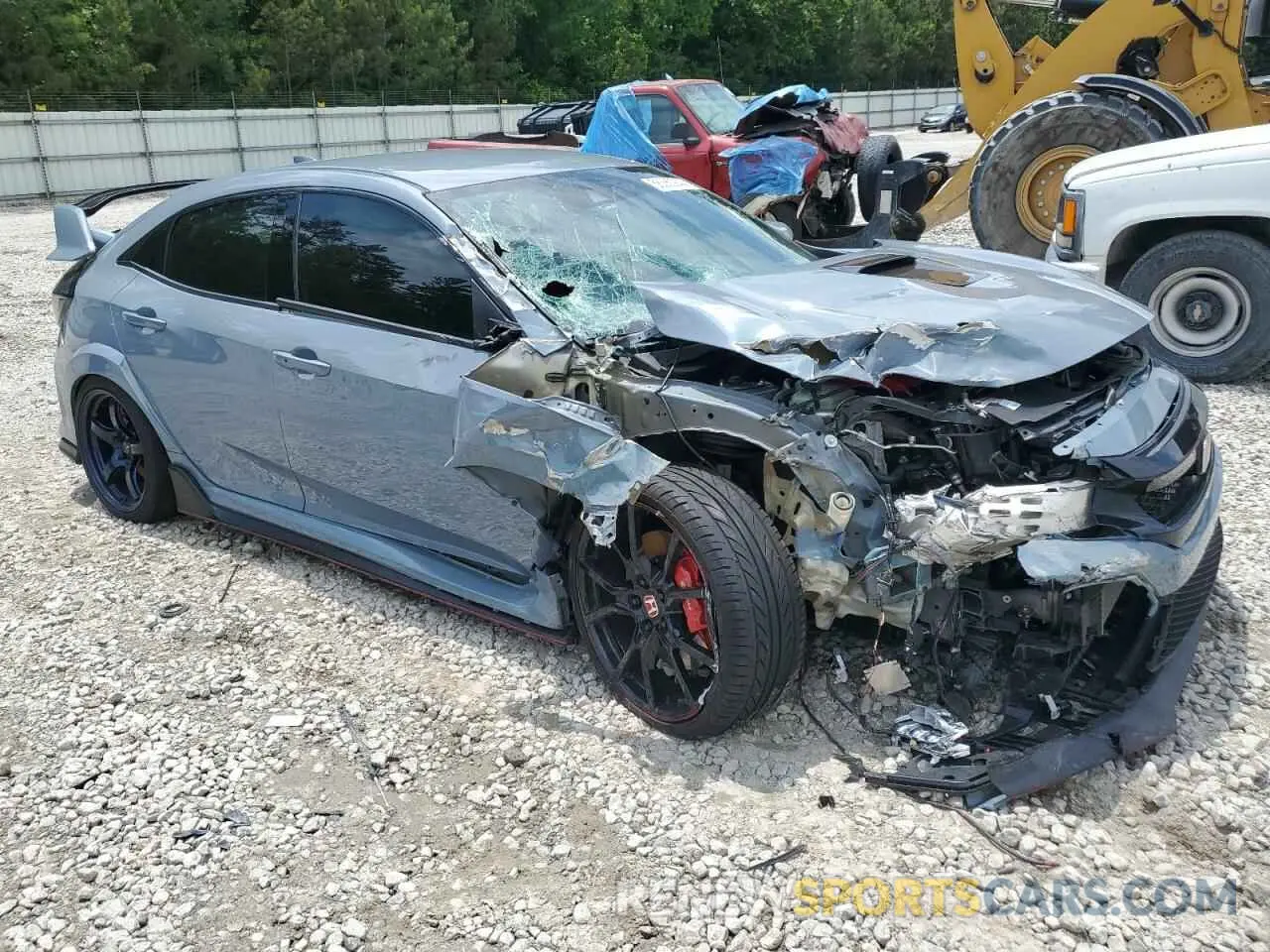 4 fotografías del automóvil dañado SHHFK8G78MU205870 HONDA CIVIC 2021
