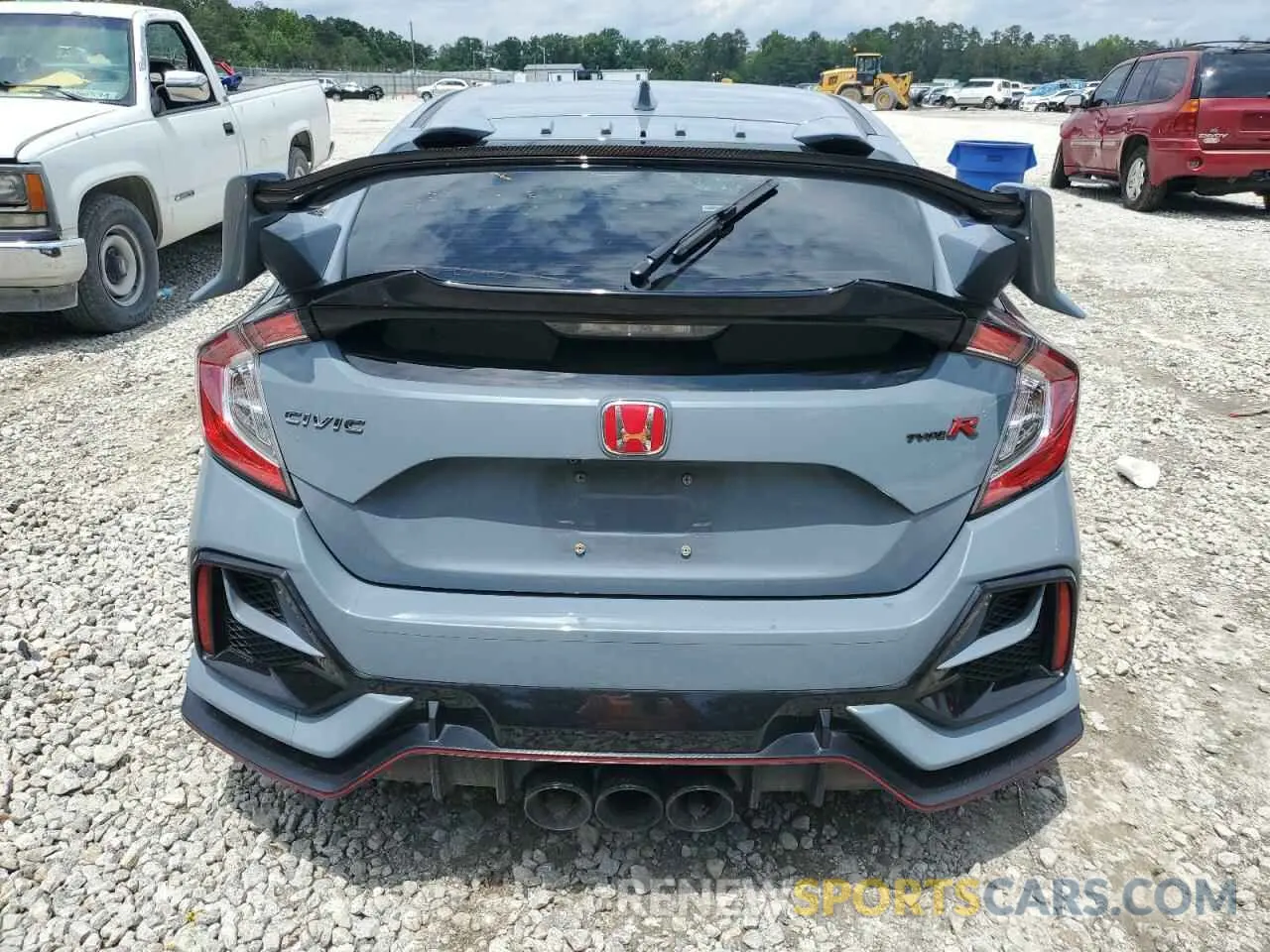 6 fotografías del automóvil dañado SHHFK8G78MU205870 HONDA CIVIC 2021