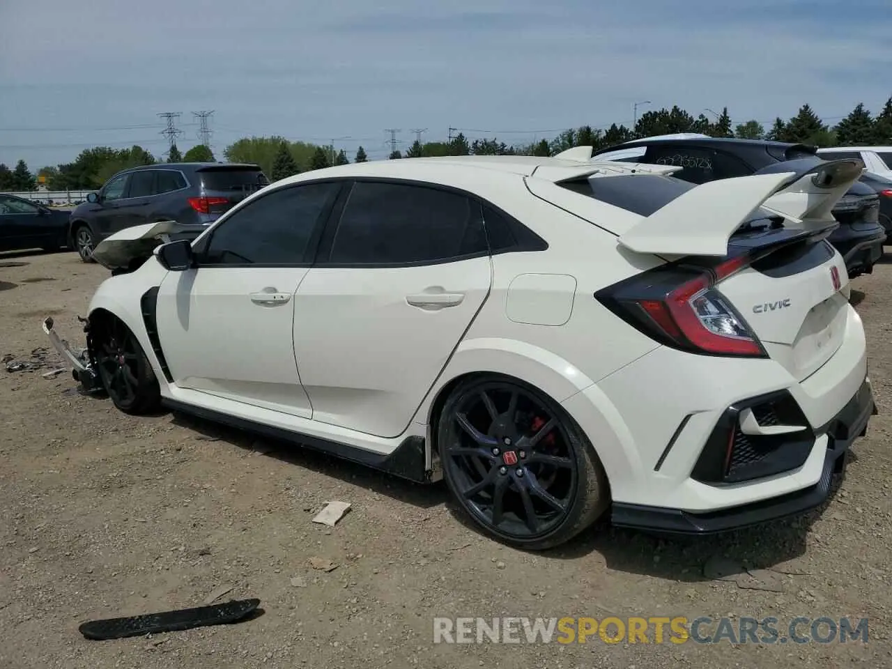 2 fotografías del automóvil dañado SHHFK8G79MU200788 HONDA CIVIC 2021