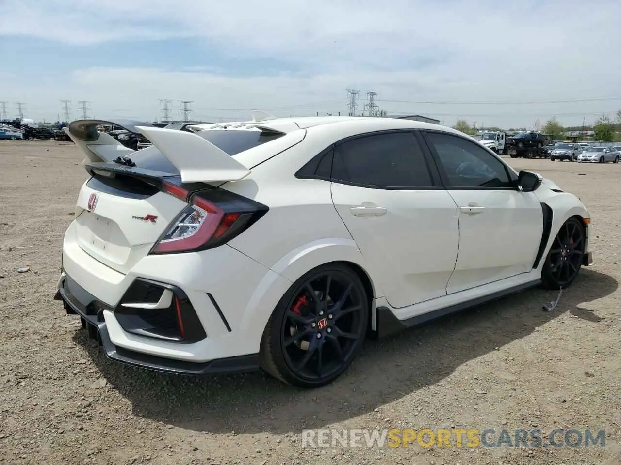 3 fotografías del automóvil dañado SHHFK8G79MU200788 HONDA CIVIC 2021
