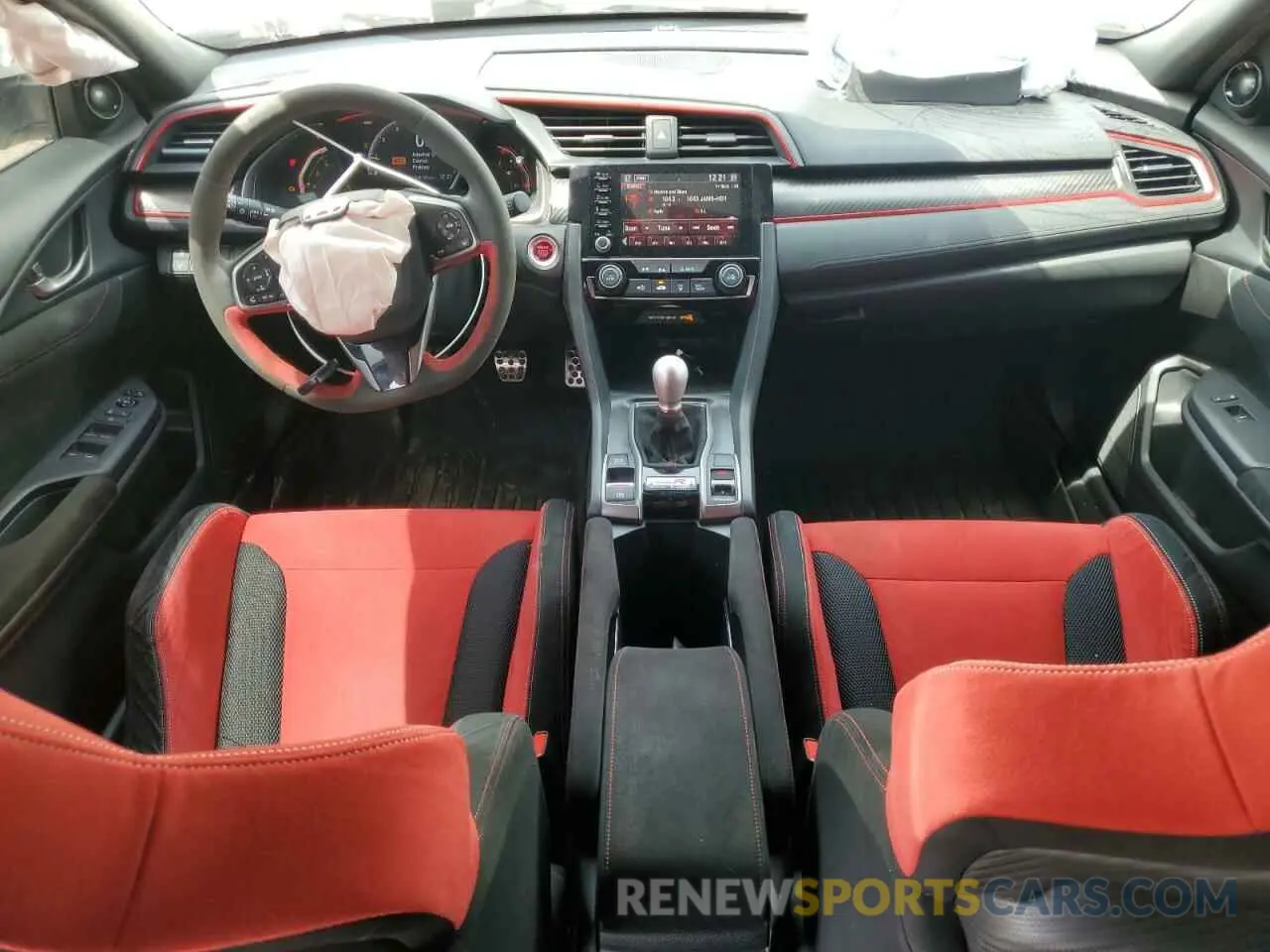 8 fotografías del automóvil dañado SHHFK8G79MU200788 HONDA CIVIC 2021