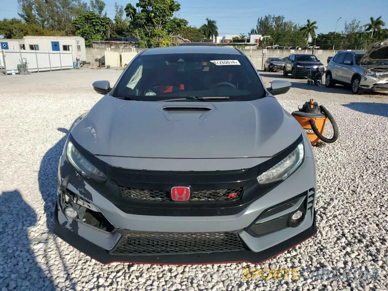 5 fotografías del automóvil dañado SHHFK8G79MU204548 HONDA CIVIC 2021