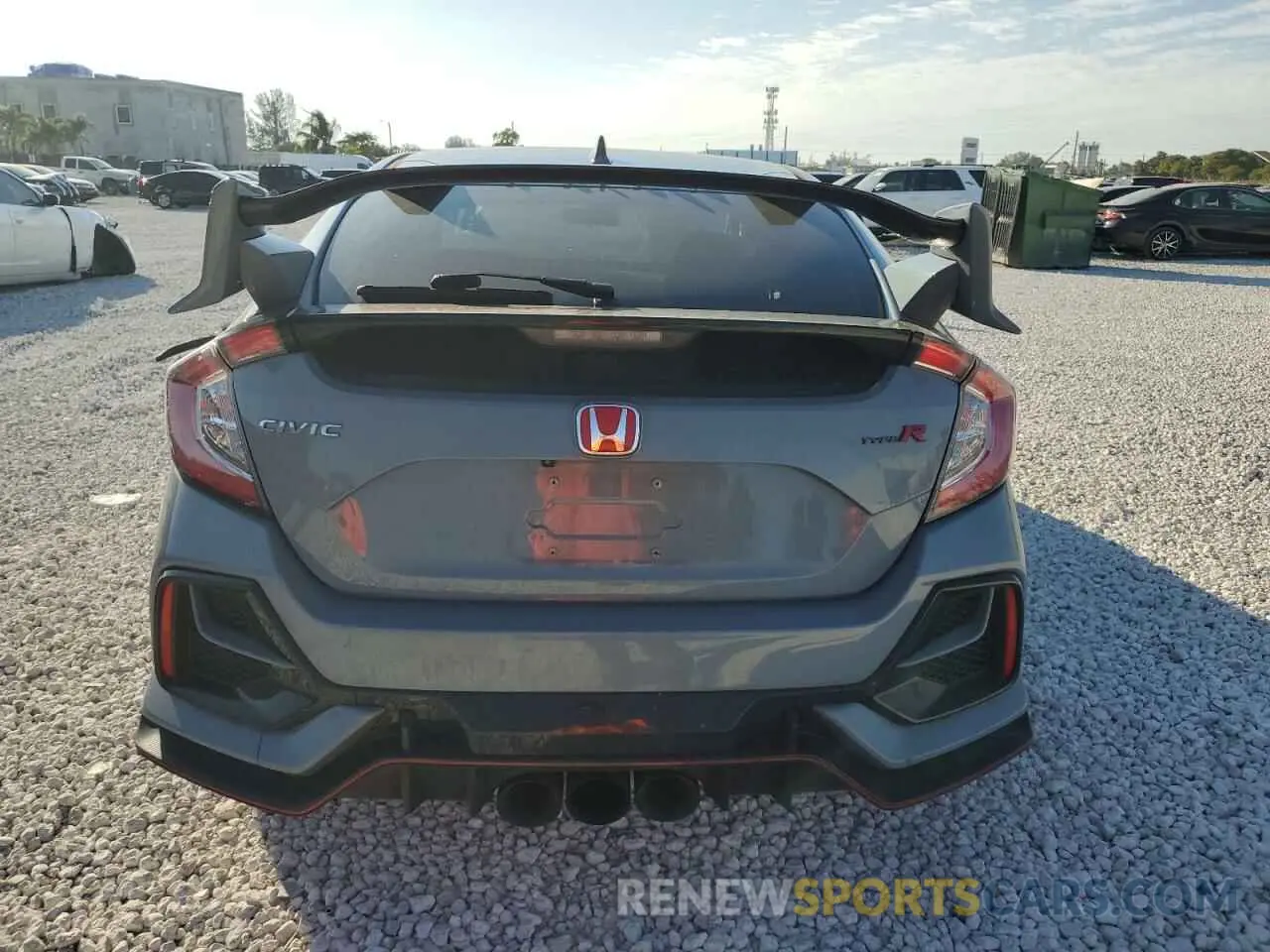 6 fotografías del automóvil dañado SHHFK8G79MU204548 HONDA CIVIC 2021