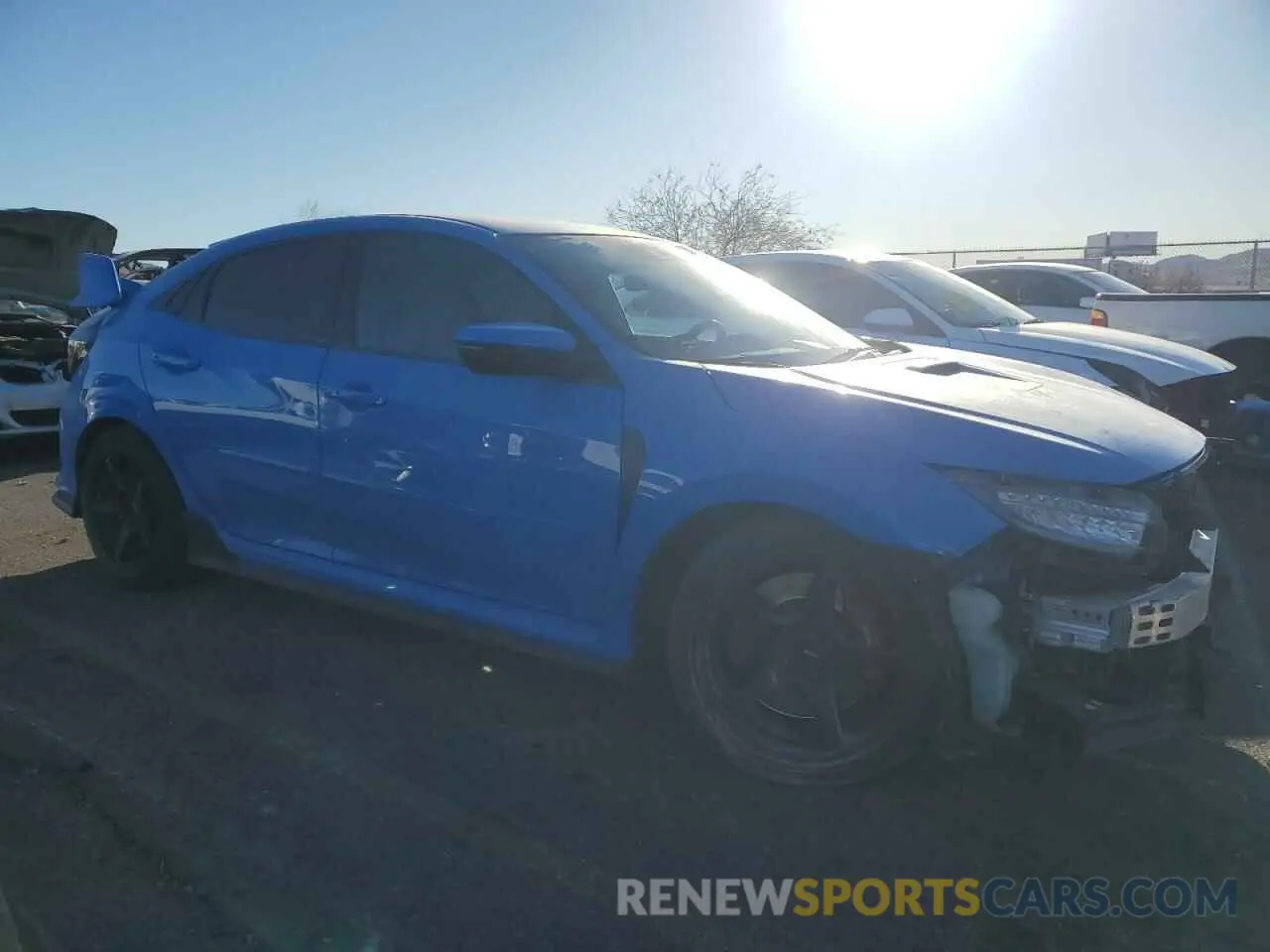 4 fotografías del automóvil dañado SHHFK8G79MU205229 HONDA CIVIC 2021
