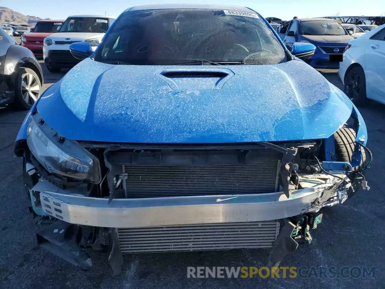 5 fotografías del automóvil dañado SHHFK8G79MU205229 HONDA CIVIC 2021