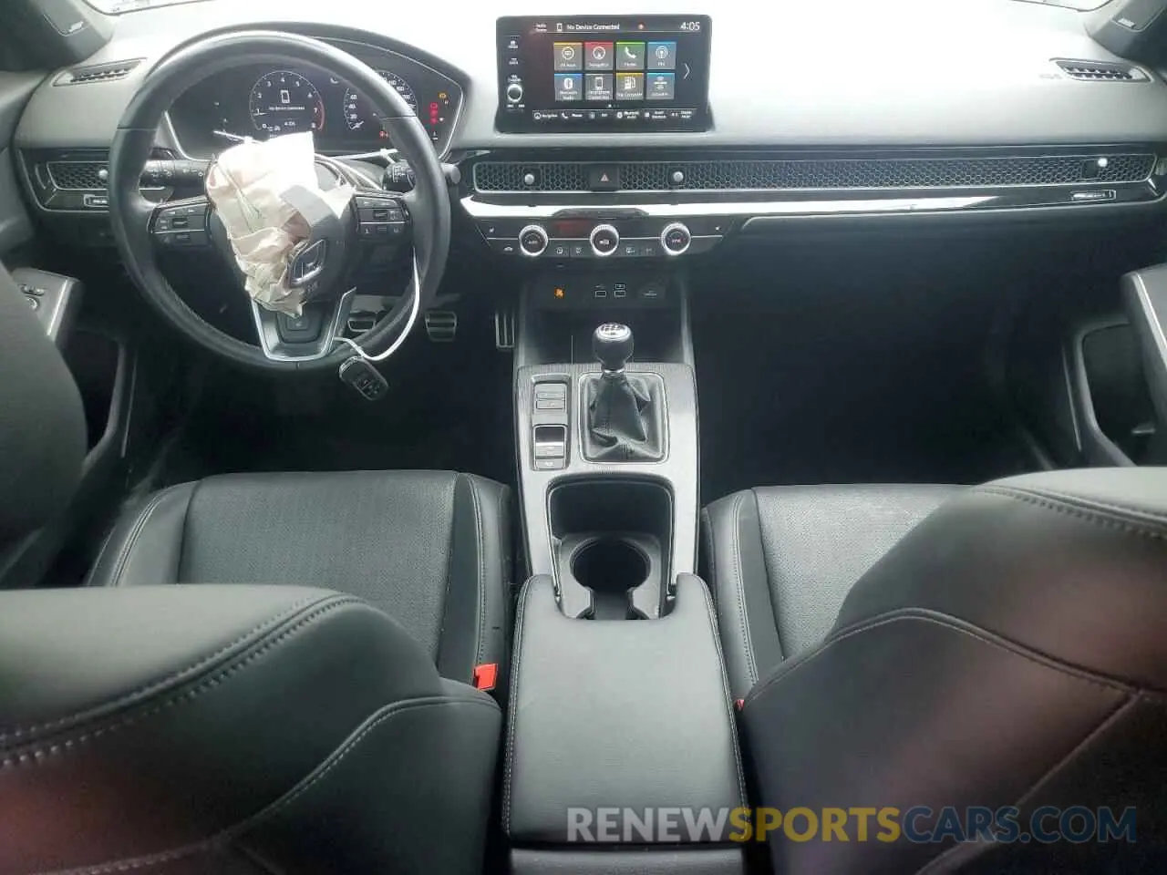 8 fotografías del automóvil dañado 19XFL1G81NE401705 HONDA CIVIC 2022