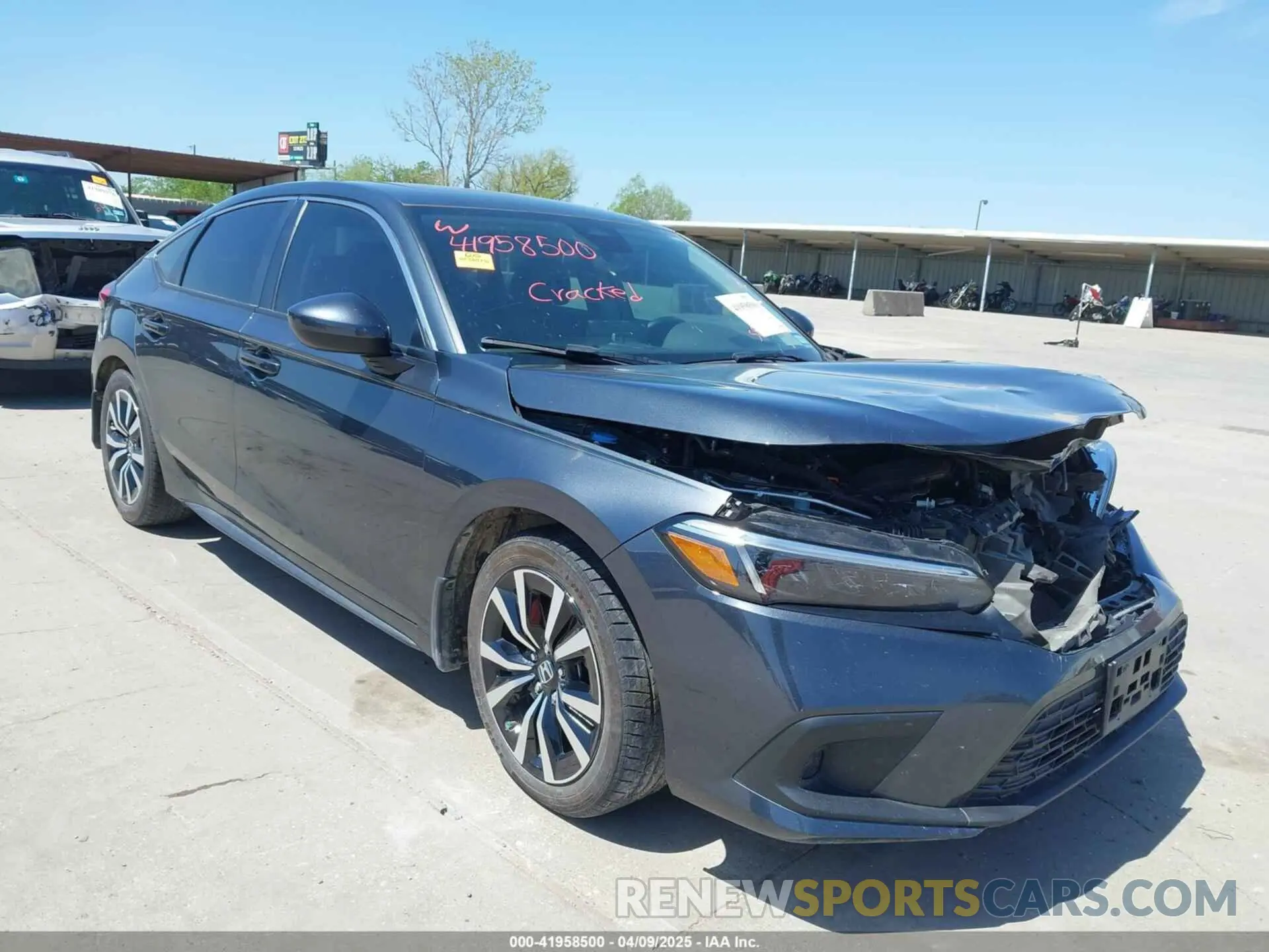 1 fotografías del automóvil dañado 19XFL1H71NE022970 HONDA CIVIC 2022