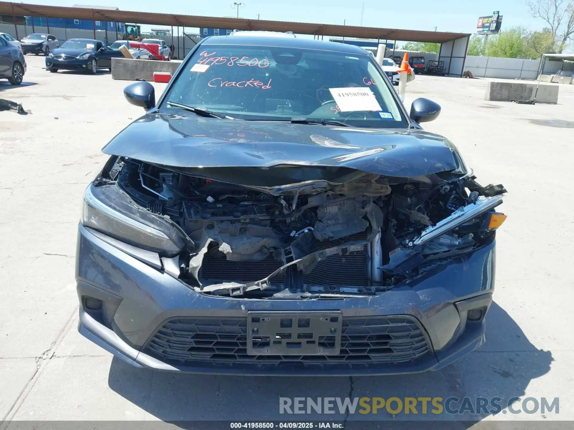 11 fotografías del automóvil dañado 19XFL1H71NE022970 HONDA CIVIC 2022
