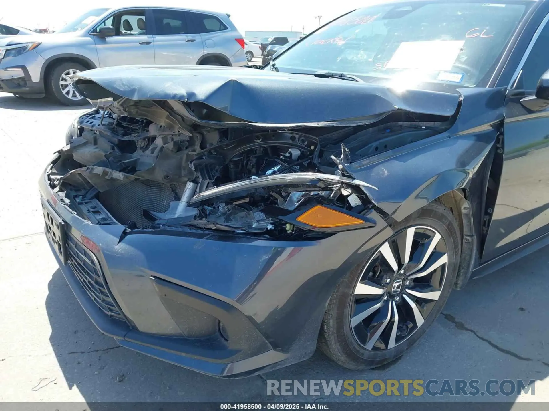 6 fotografías del automóvil dañado 19XFL1H71NE022970 HONDA CIVIC 2022