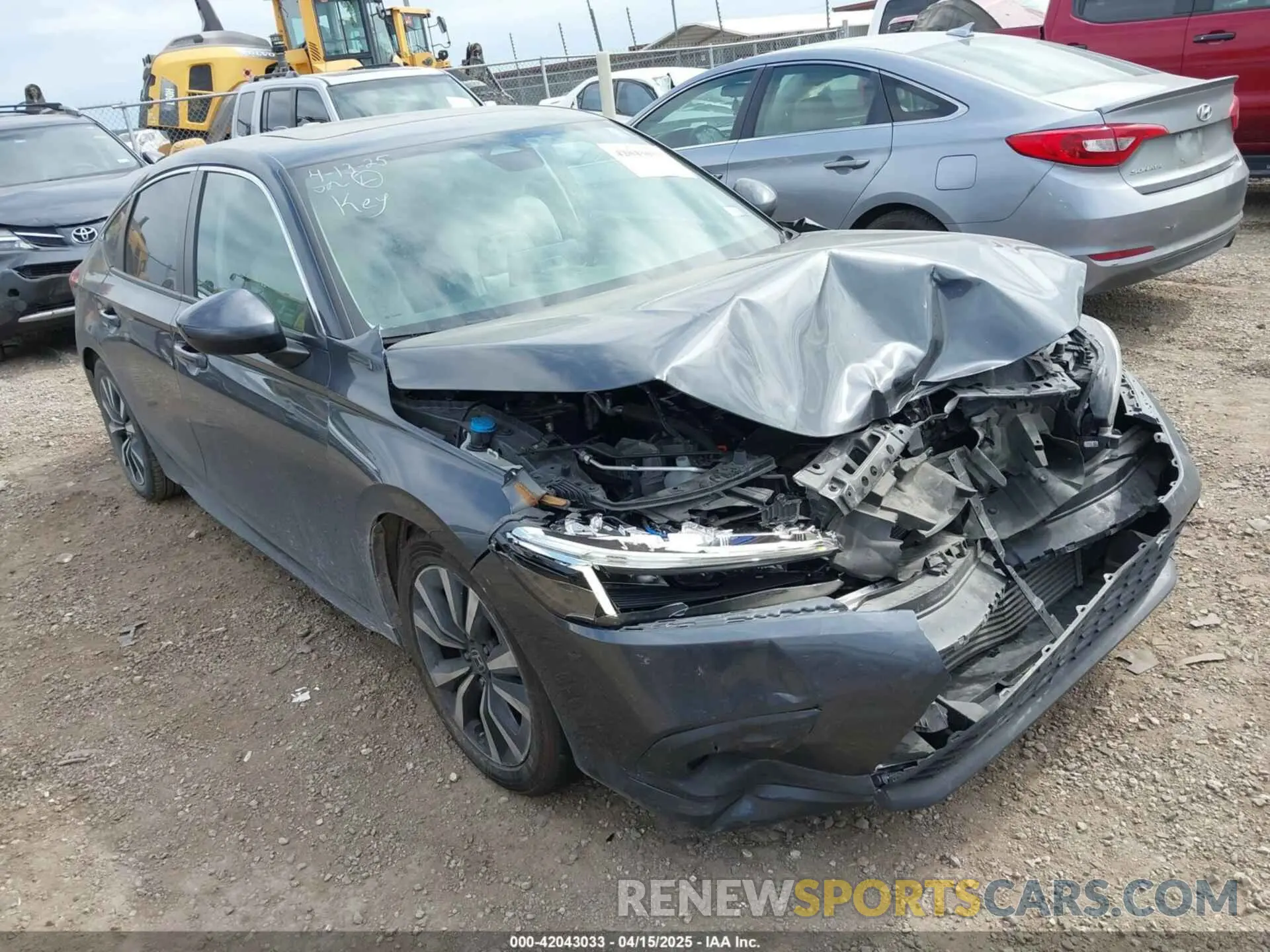 1 fotografías del automóvil dañado 19XFL1H73NE008603 HONDA CIVIC 2022