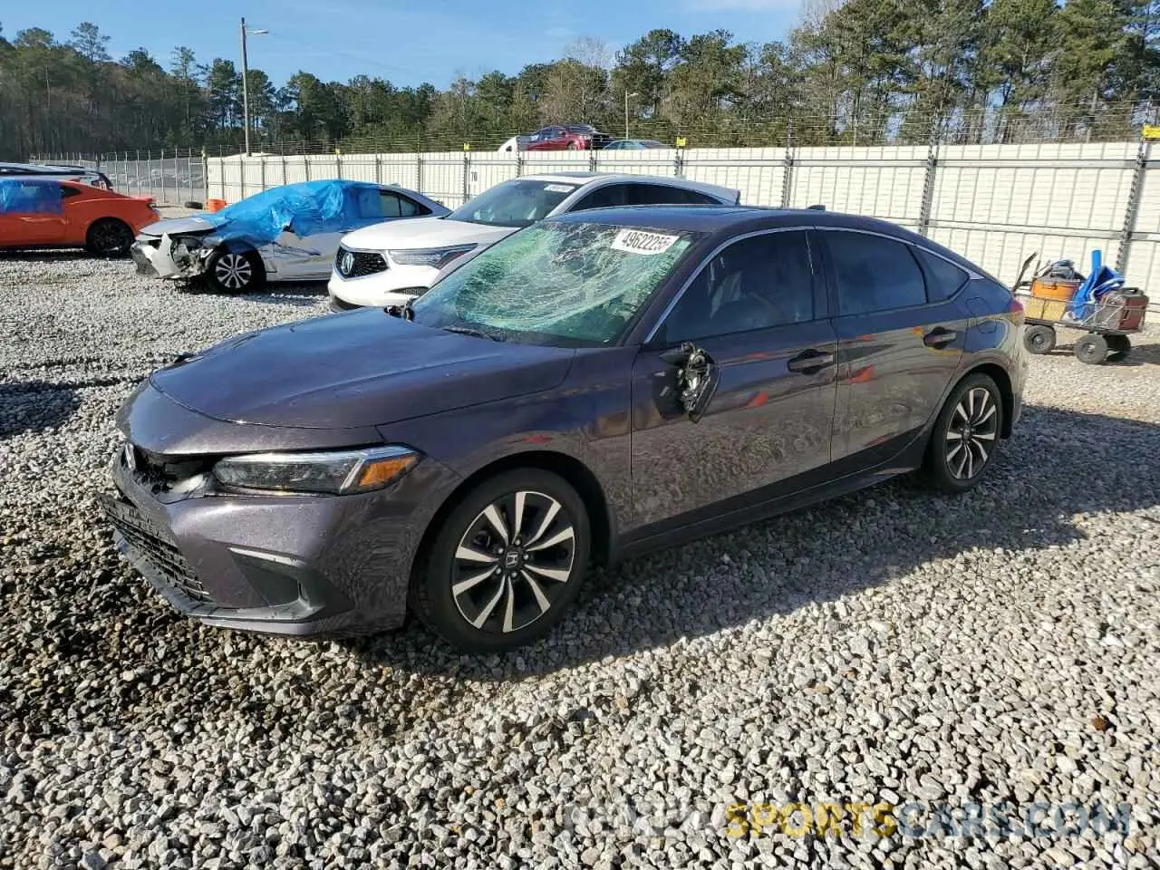 1 fotografías del automóvil dañado 19XFL1H73NE008908 HONDA CIVIC 2022